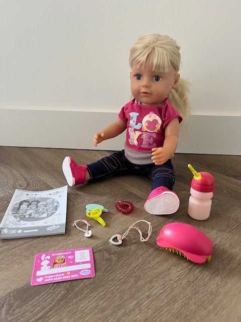Baby Born pop grote zus, Ophalen of Verzenden, Gebruikt, Babypop