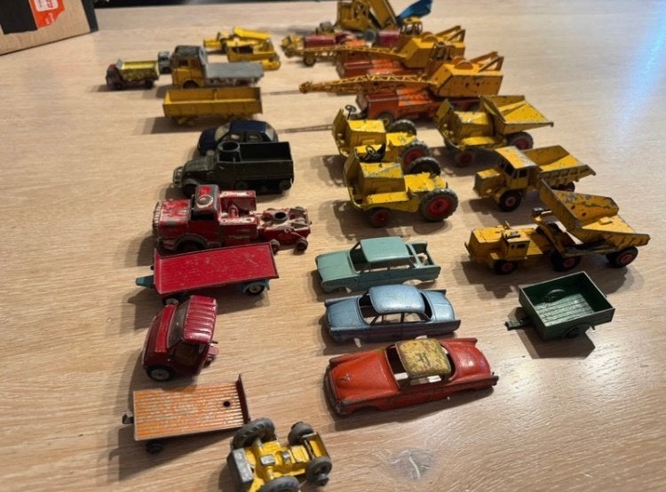 Partij dinky en Matchbox loop en sloop, Ophalen of Verzenden, Gebruikt, Auto, Dinky Toys