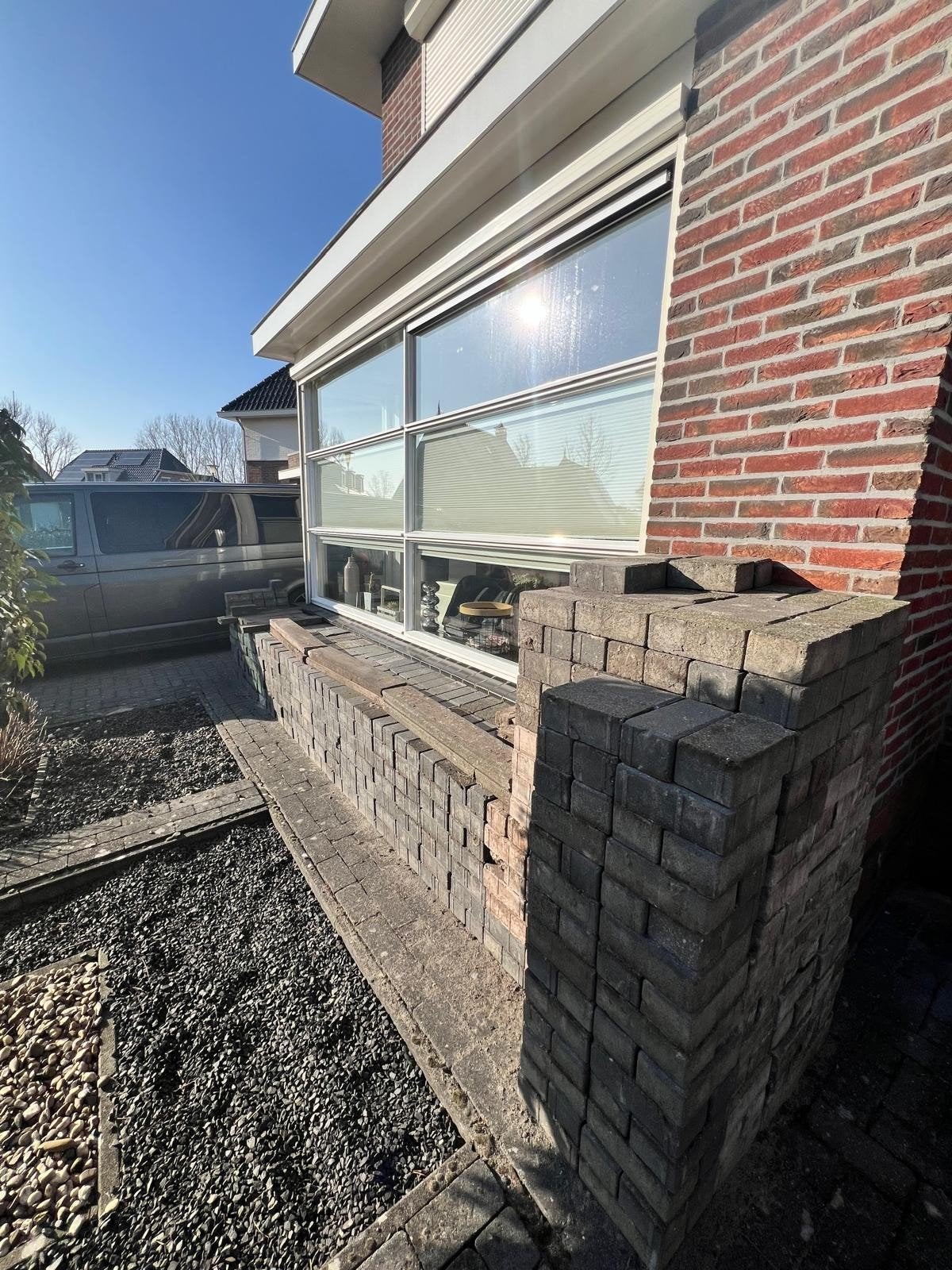 betonklinkers grijs 50 m2 GRATIS AF TE HALEN, Ophalen, Beton, Klinkers