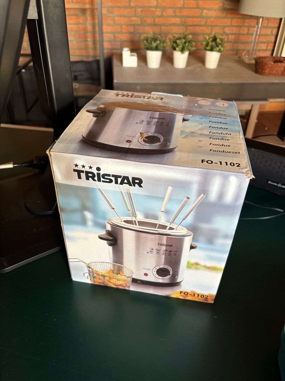 Tristar FO-1102 Elektrische Fondueset - Nieuw in Doos, Ophalen, Nieuw, Elektrisch, Fondueset