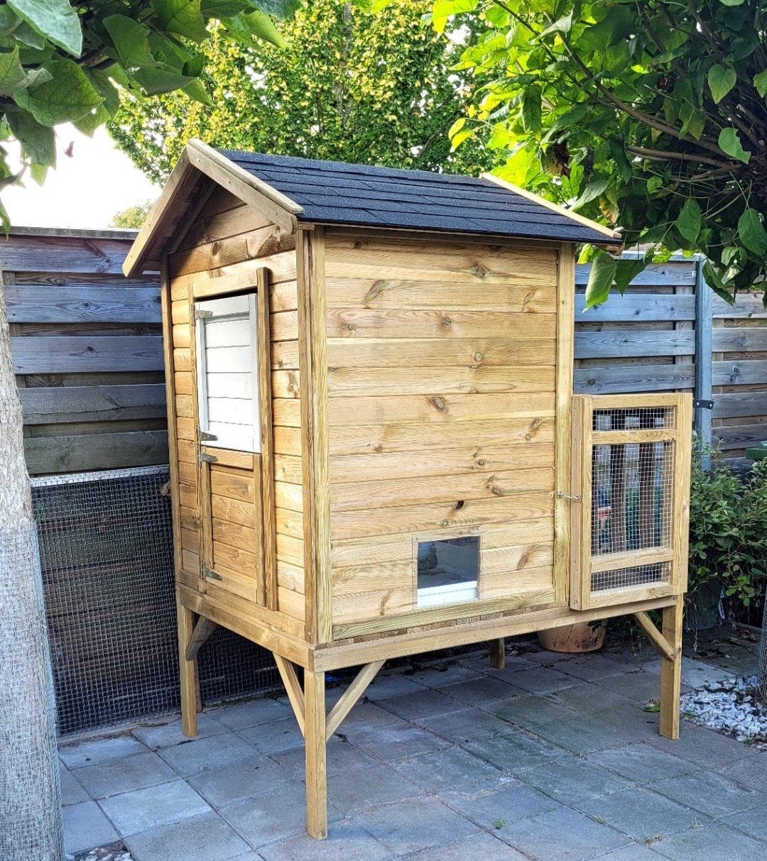 Konijnenverblijf dierenverblijf, Ophalen, 110 cm of meer, 90 cm of meer, Hok
