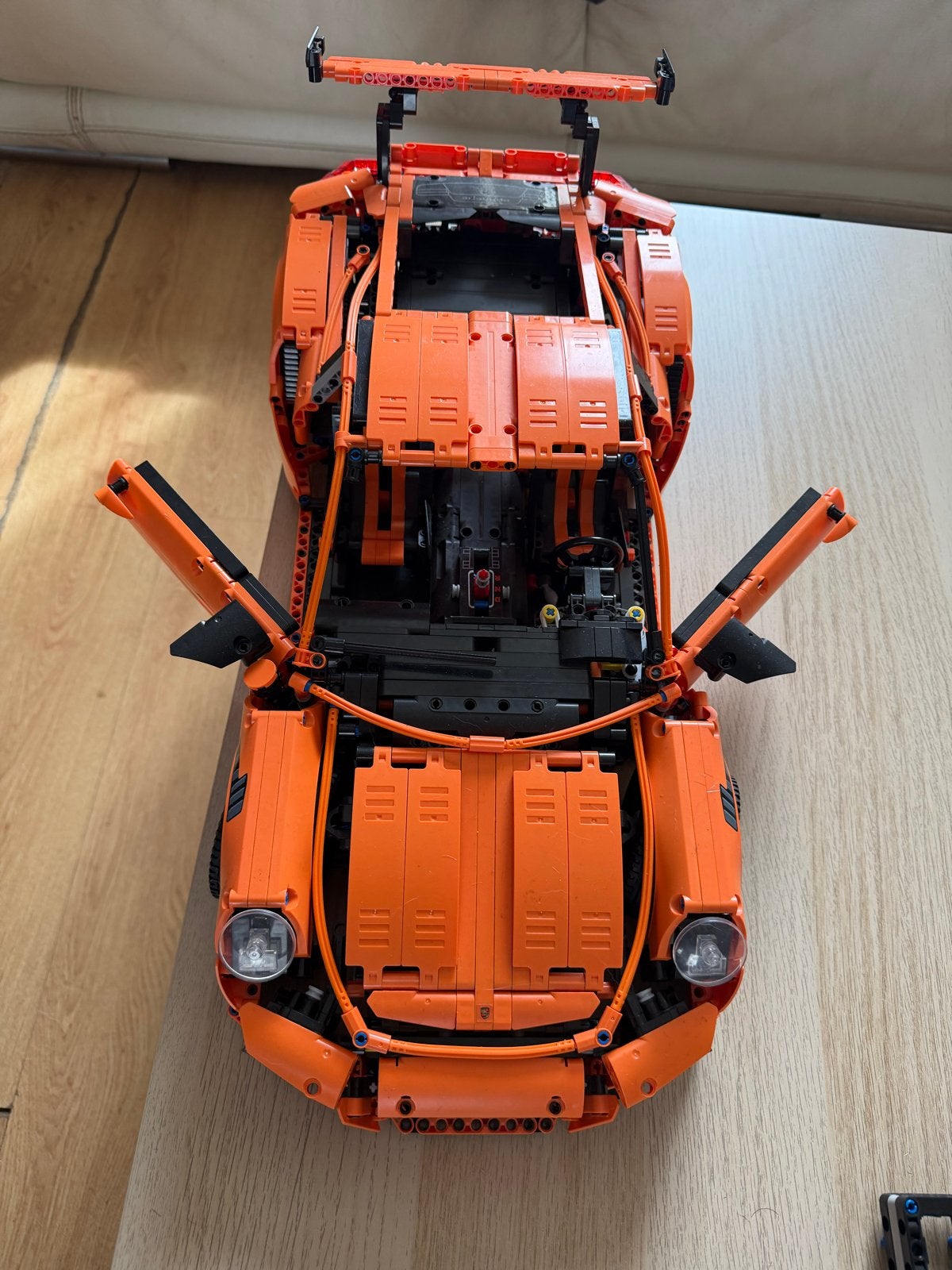 Lego Technic Porsche 911 GT3 RS - Oranje, Ophalen, Zo goed als nieuw, Overige merken