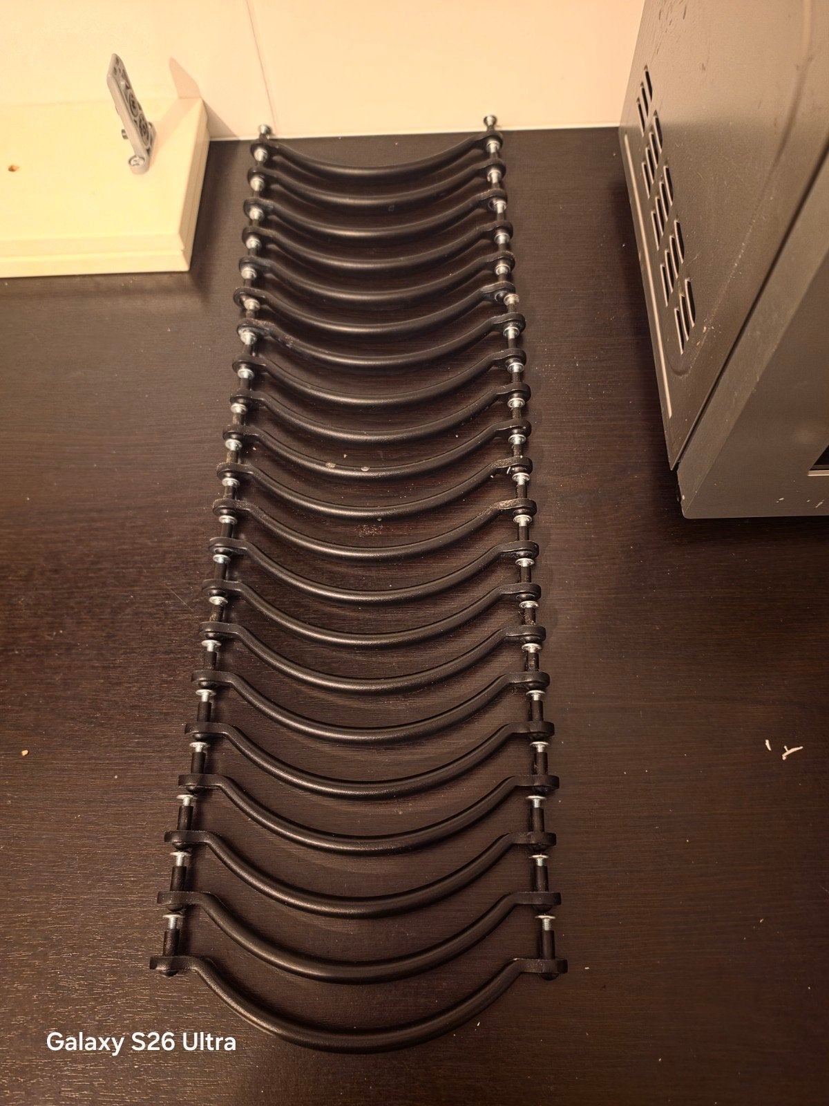 IKEA Faktum / Rationell zwarte handgrepen 160mm (23 stuks), Gebruikt, IKEA, Ophalen of Verzenden, Zwart