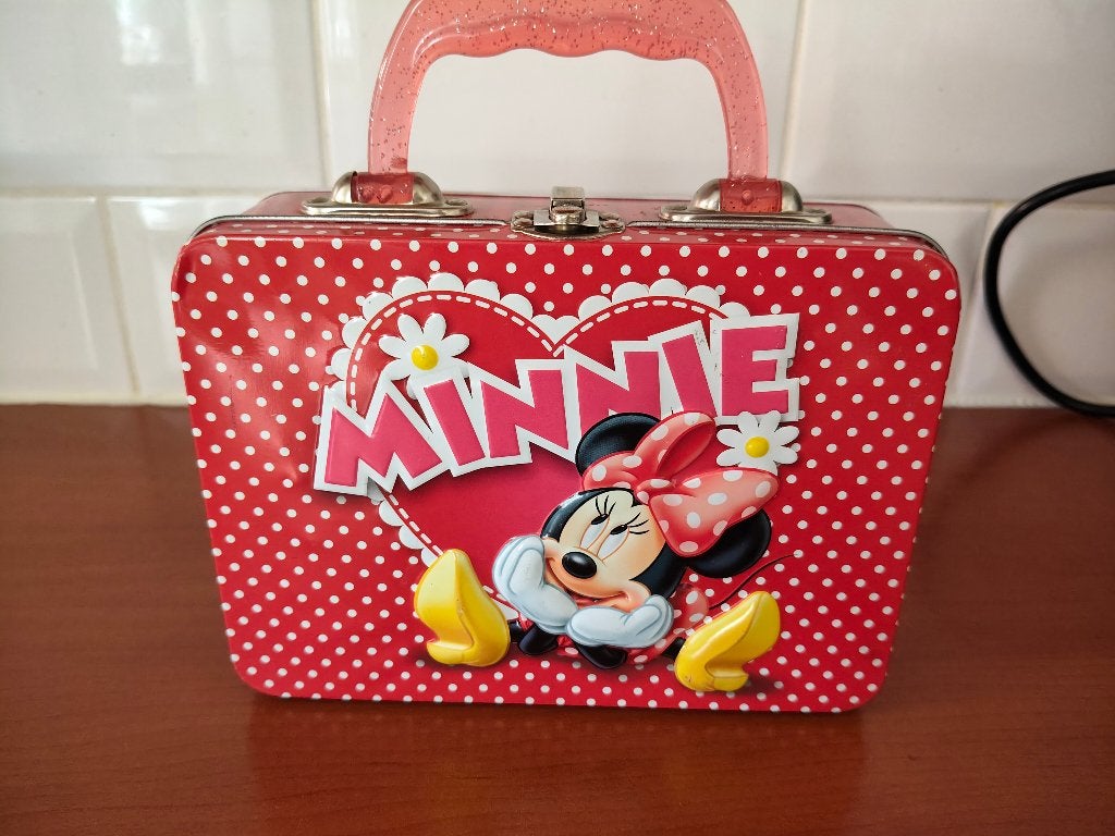 blik - koffertje van Minnie Mouse, Ophalen, Gebruikt, Overige, Overige merken