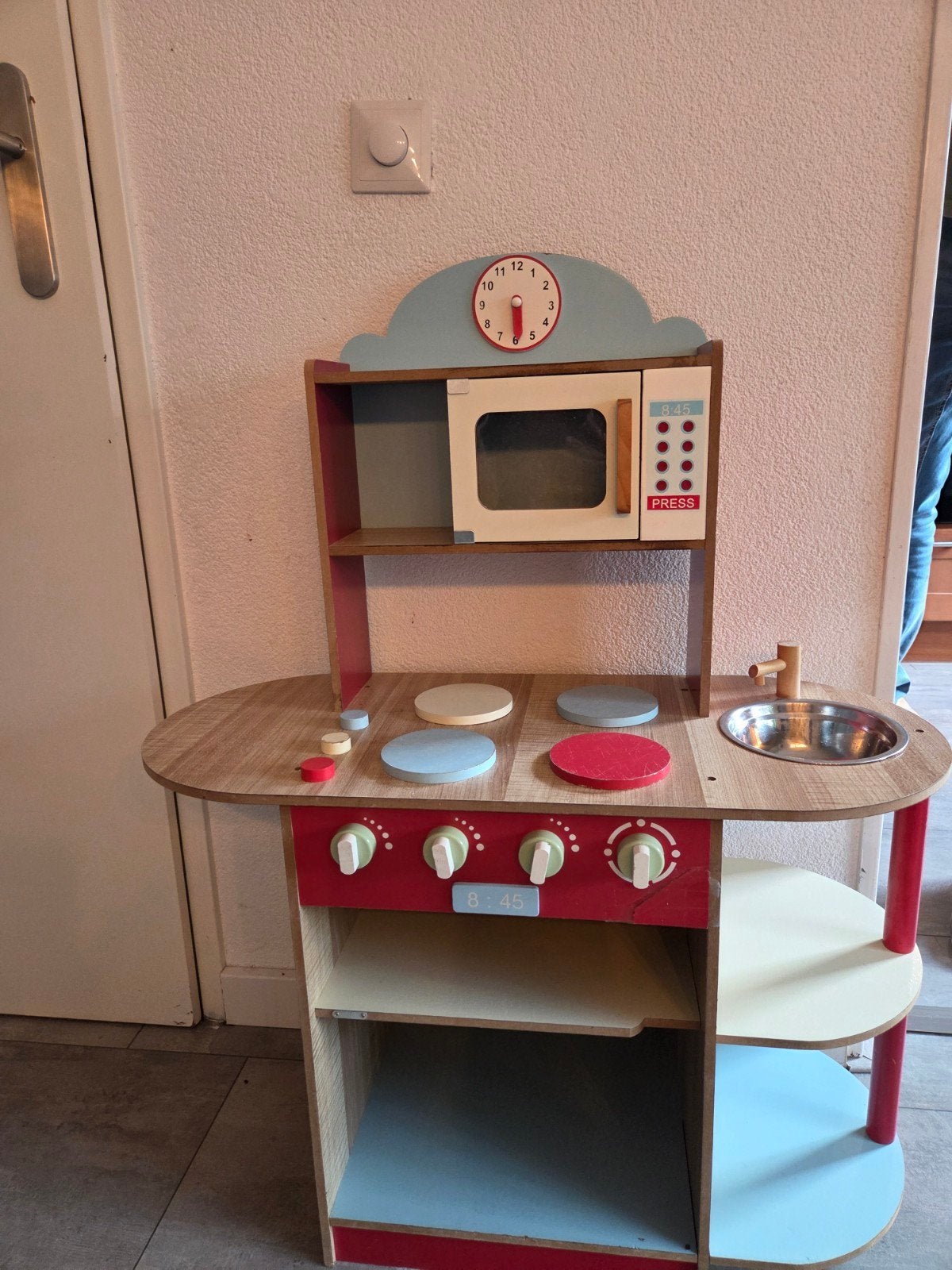 Speelkeukentje voor kinderen, Ophalen, Gebruikt, Hout, Speelkeuken-accessoire