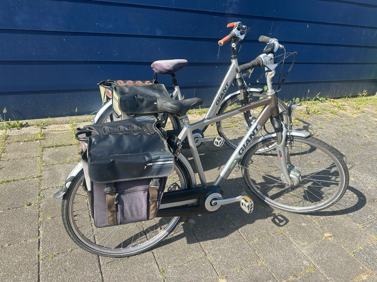 Giant twist dames en heren elektrische fiets, 51 tot 55 cm, Ophalen, Gebruikt, Giant