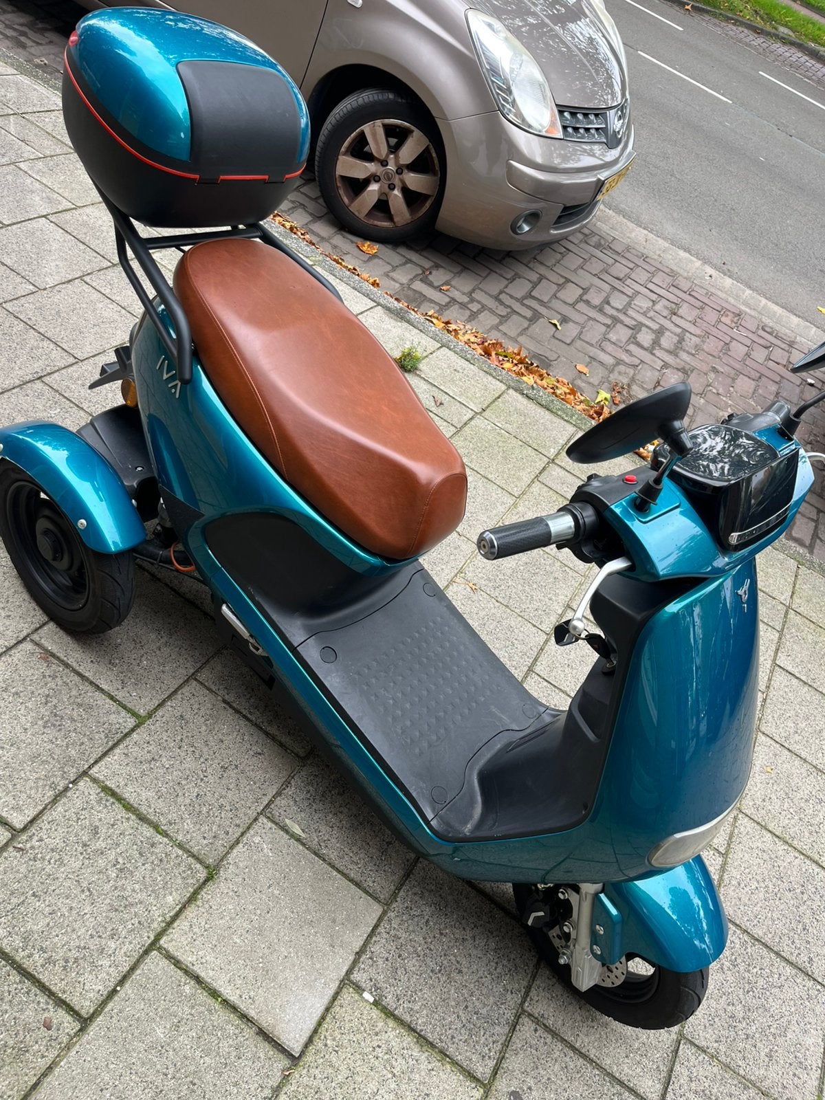 3 wiel scooter/scootmobiel geen rijbewijs, Diversen, Ophalen, Zo goed als nieuw, 46 km of meer, 16 km/u of meer