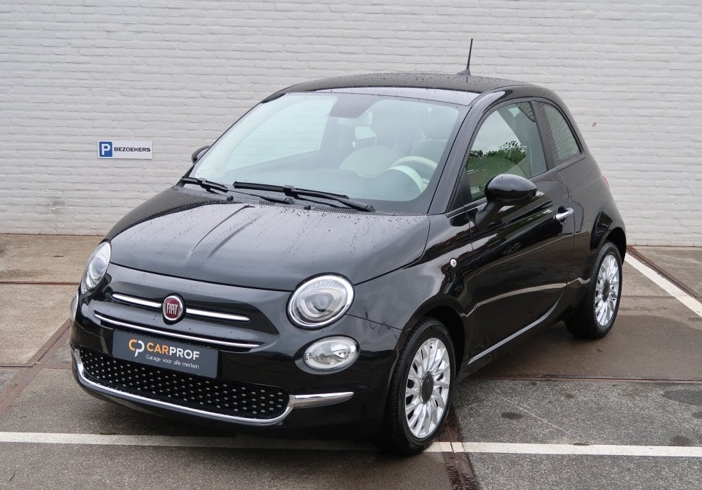 Fiat 500 Lim. Lounge Hybrid I Airco I Navi I LED I LM velgen, Gebruikt, Euro 6, 4 stoelen, 1055 kg