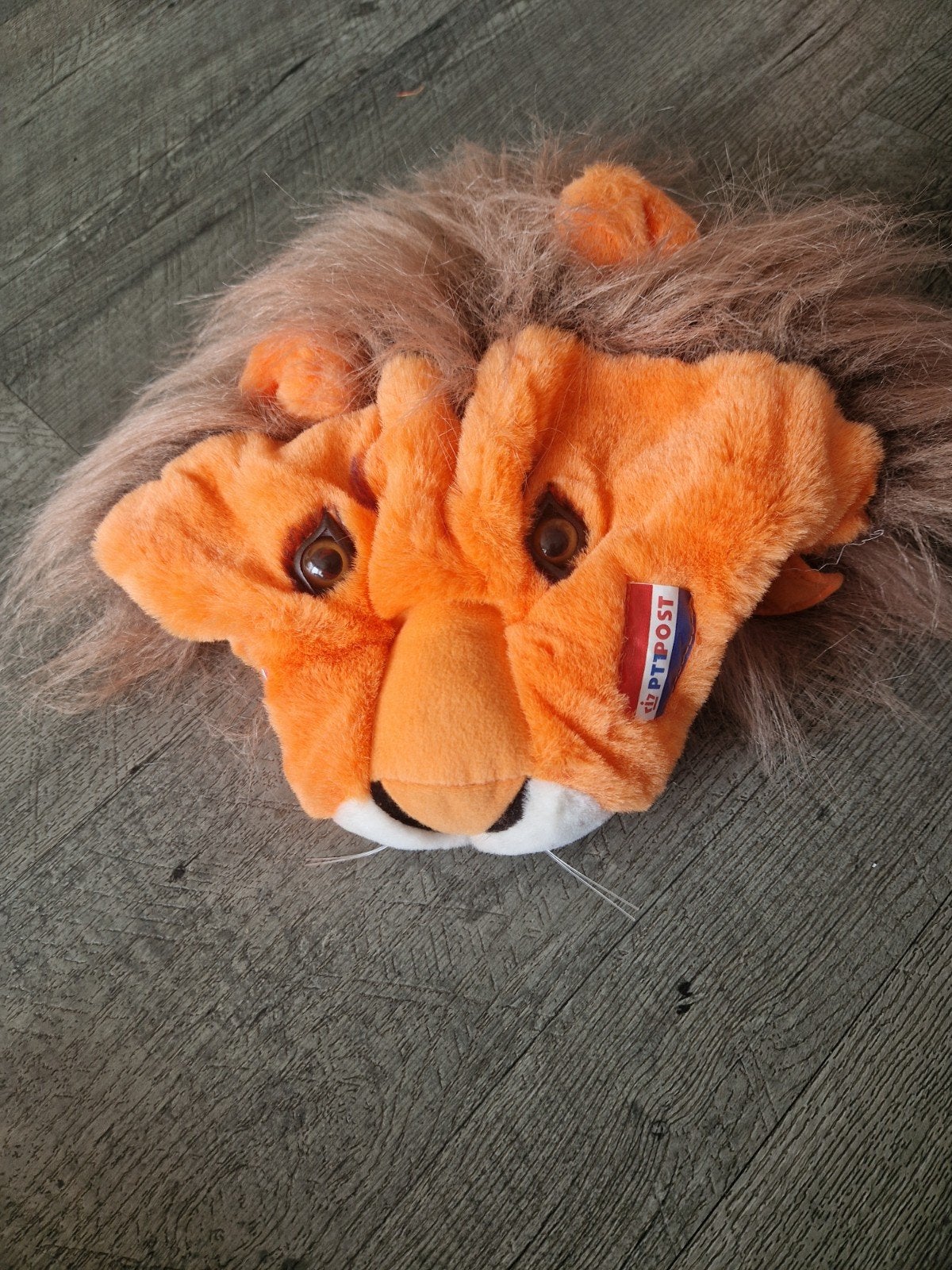 Nederlandse Leeuwenpet - PTT Post Oranje Fan Pet, PTT Post, Pet, Gedragen, One size fits all