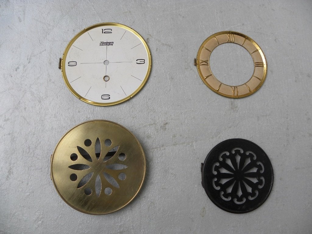 ijzerplaten, cijferringen, glasdeksels serie 43, Ophalen of Verzenden