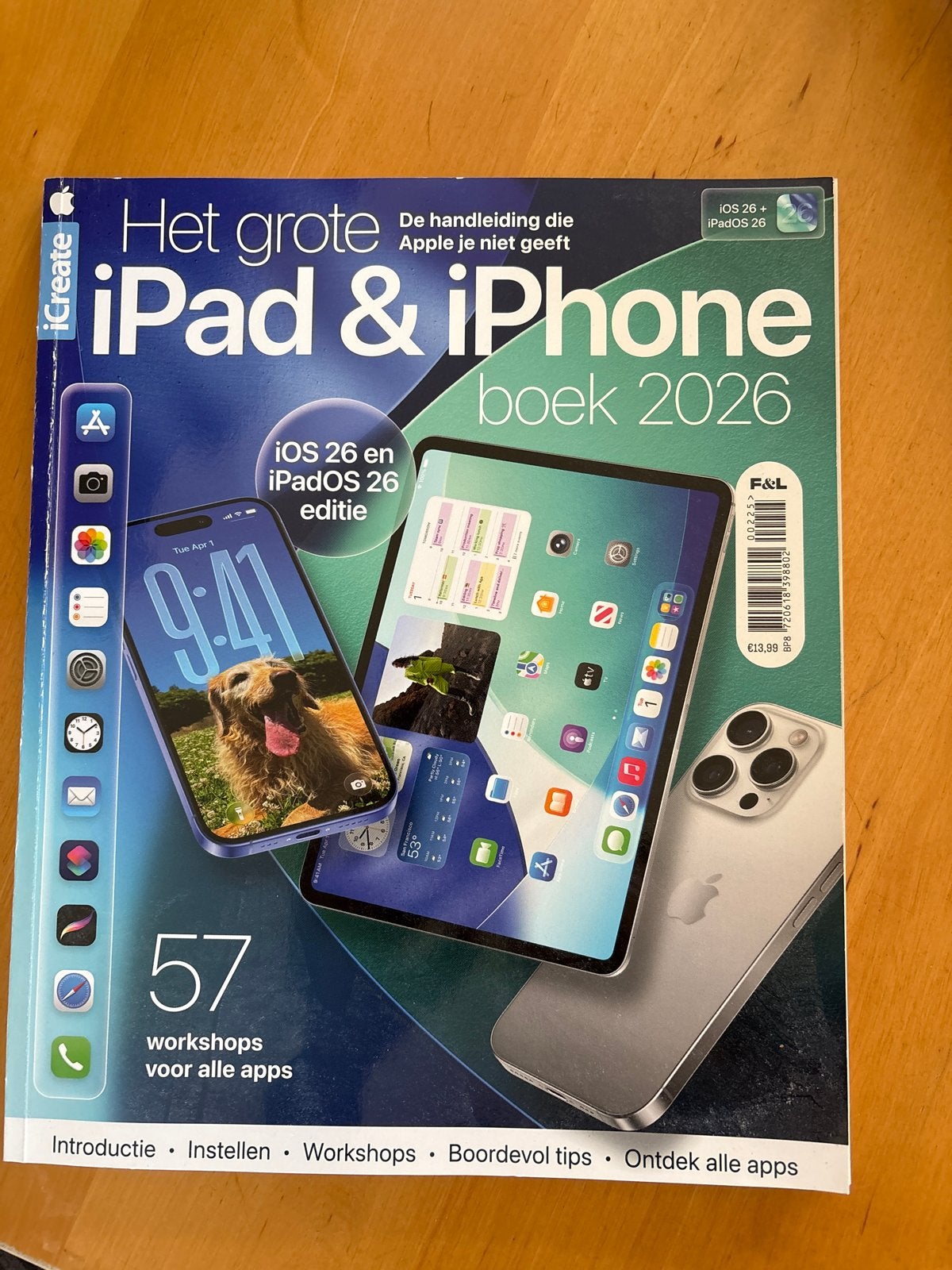 Het grote iPad & iPhone boek 2026 - iOS 26 & iPadOS 26, Ophalen, Zo goed als nieuw