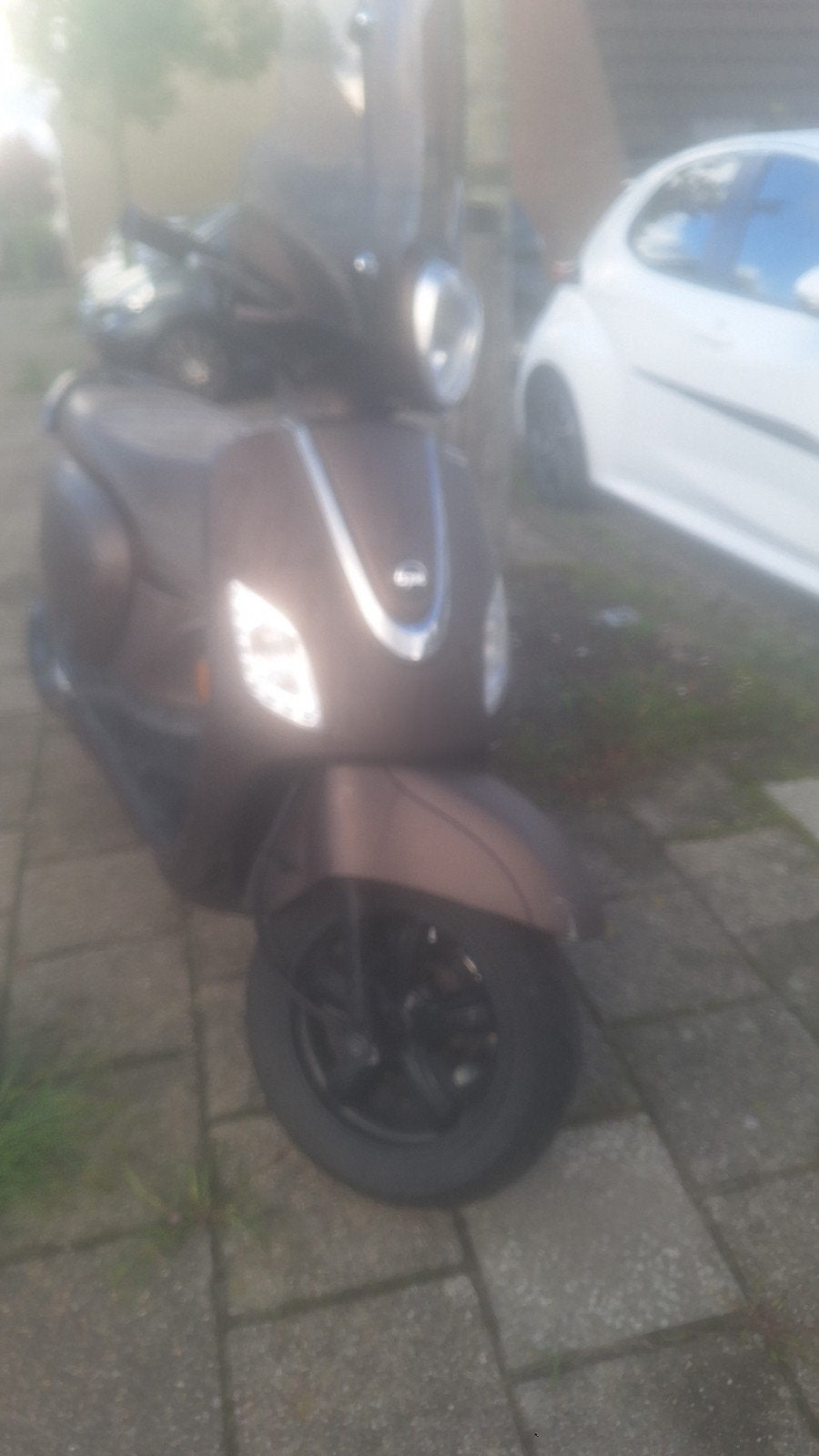 Sym Fiddle 3 scooter met gebruikerssporen, 40km/u, Fietsen en Brommers, Ophalen of Verzenden, Gebruikt, Maximaal 45 km/u, Fiddle