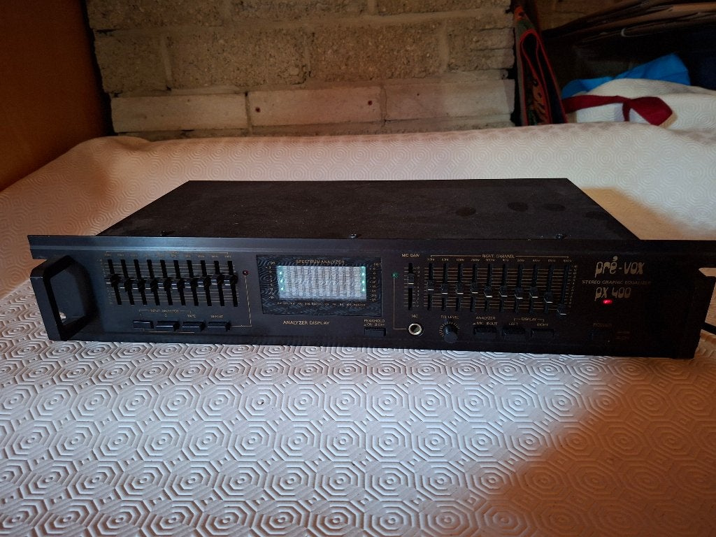 2  x  equalizer  1x tuner, Ophalen, Gebruikt, Equalizer
