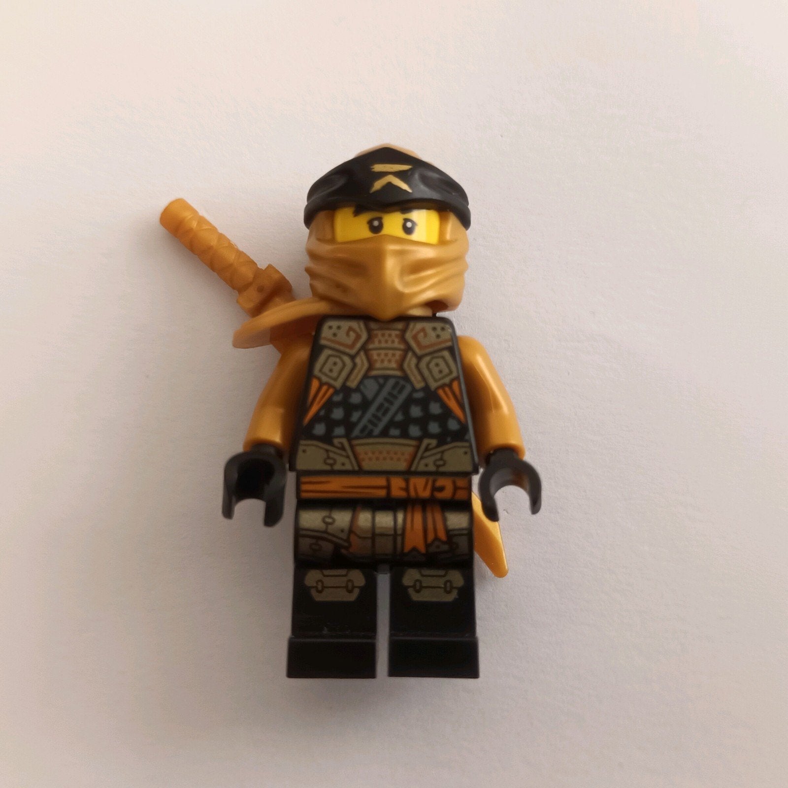 lego ninjago gouden Cole ninja minifigures minifiguren figs, Ophalen of Verzenden, Zo goed als nieuw