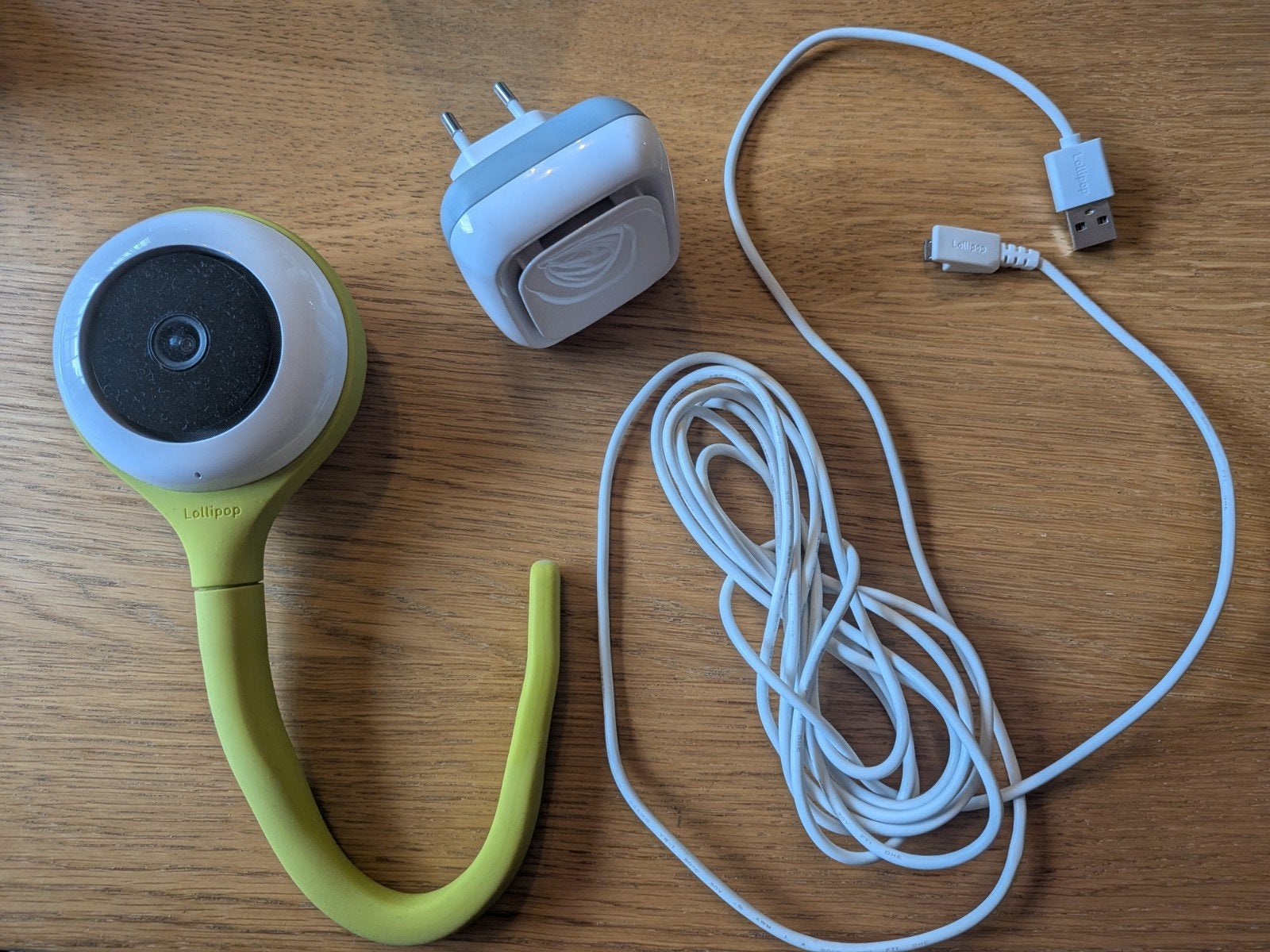 Lollipop Baby Monitor met Camera - Zo goed als nieuw, Ophalen of Verzenden, Zo goed als nieuw, 250 meter of meer, Camera