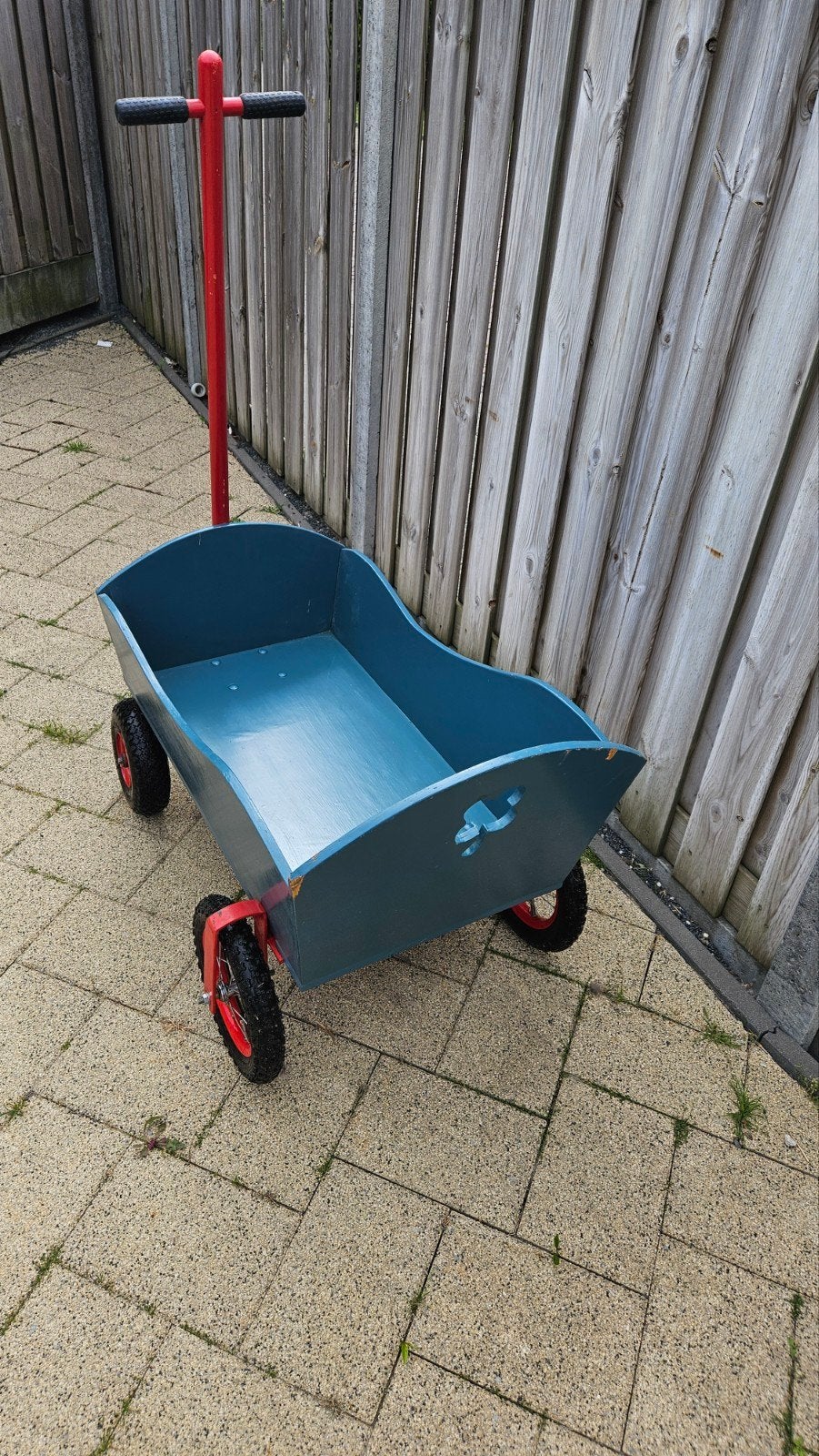 leuke bolderkar, Ophalen