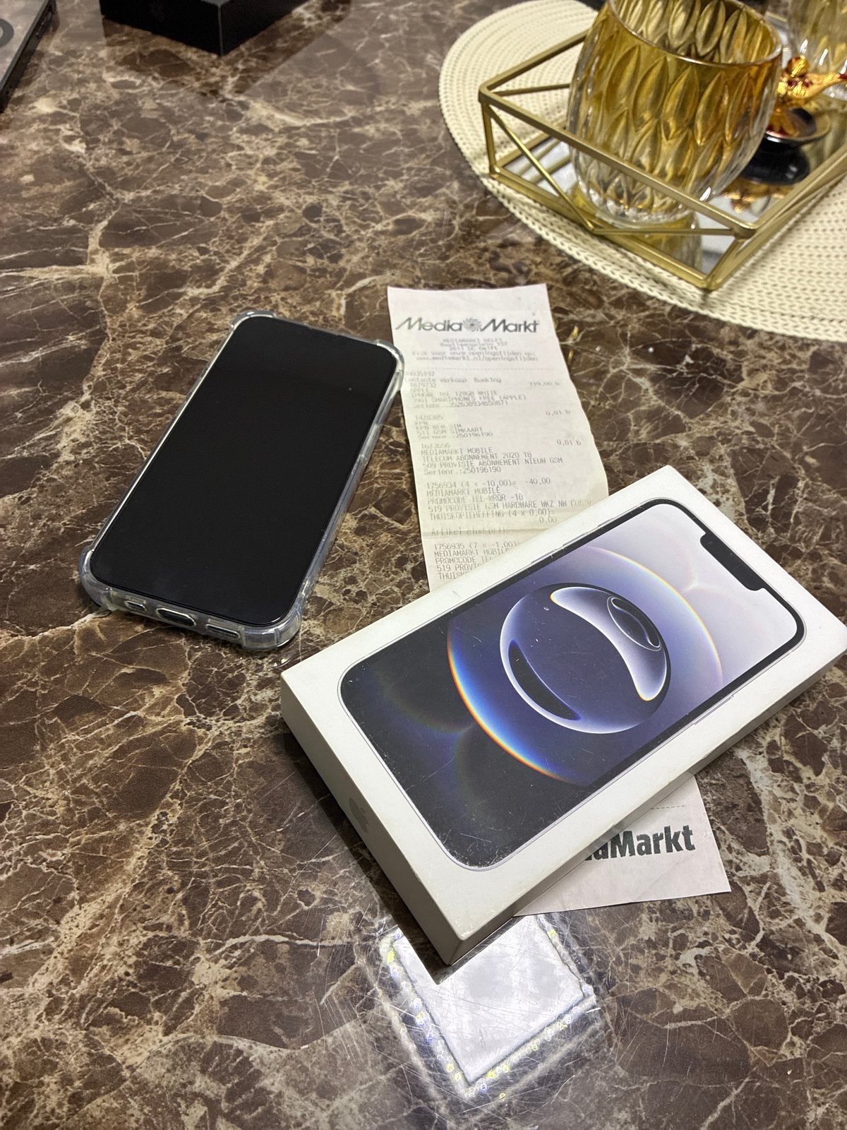 Apple iPhone 14 128GB - Zo goed als nieuw, Telecommunicatie, 256 GB, Zwart, Zo goed als nieuw, Zonder simlock