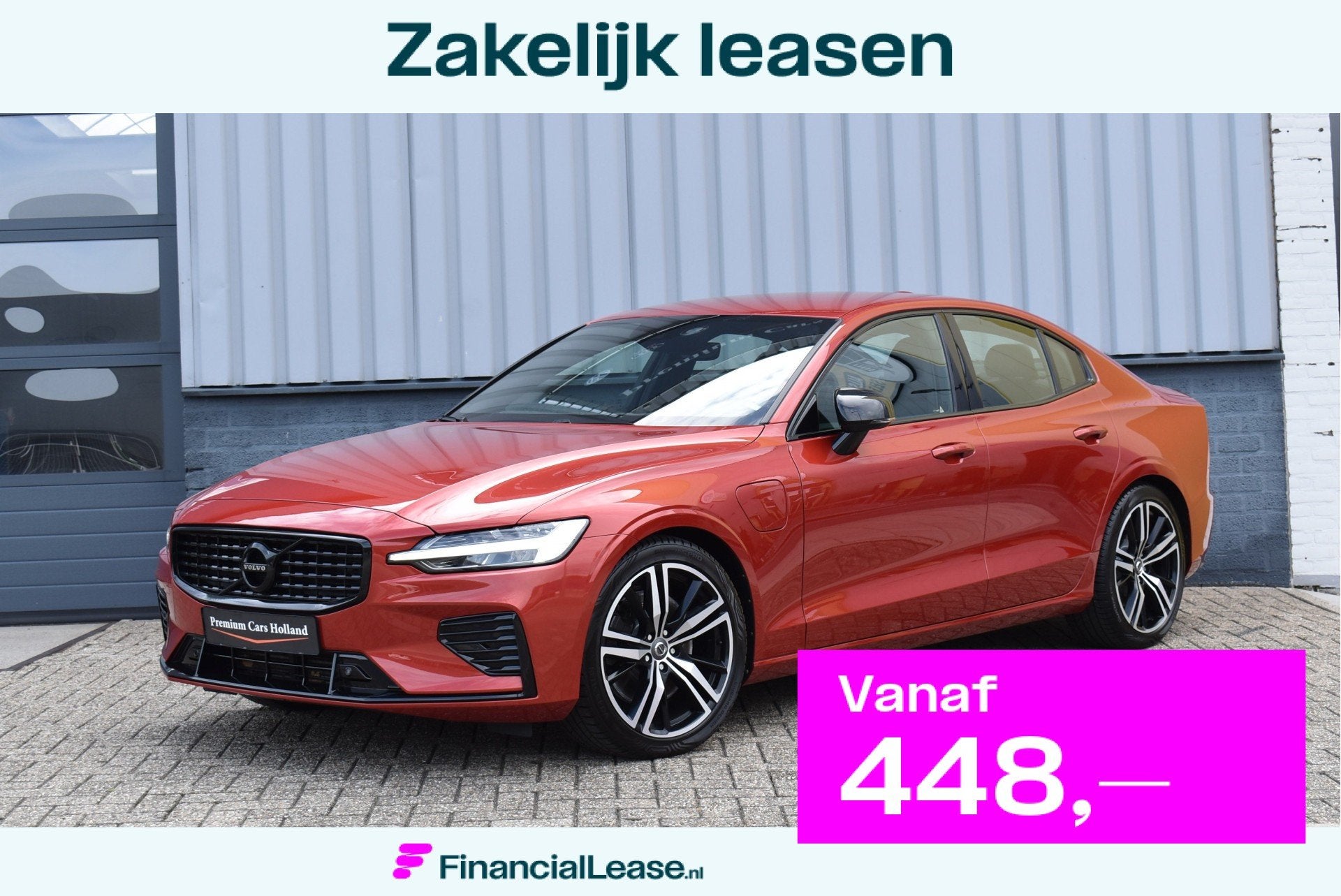 Volvo S60 2.0 T6 AWD Twin Engine R-Design Navi Leder Full Le, Automaat, Dealer onderhouden, Gebruikt, Euro 6