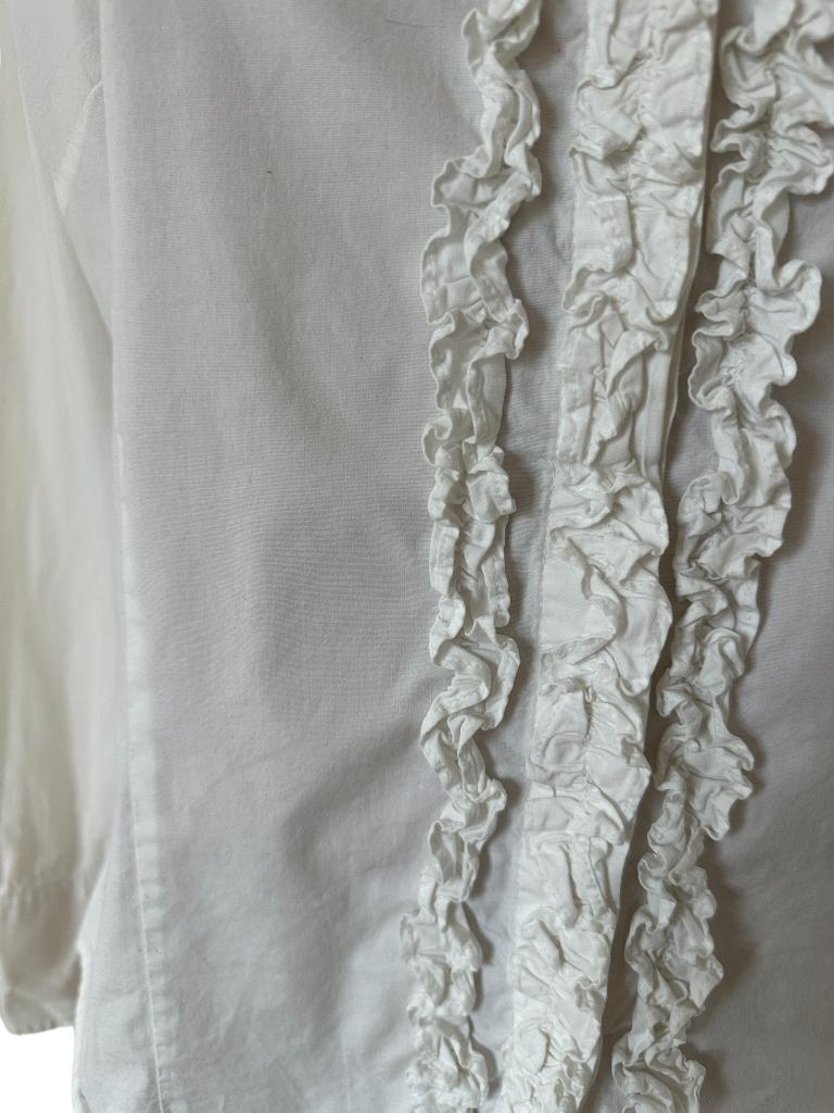 Purdey blouse L, Kleding | Dames, Maat 38/40 (M), Wit, Ophalen of Verzenden, Zo goed als nieuw