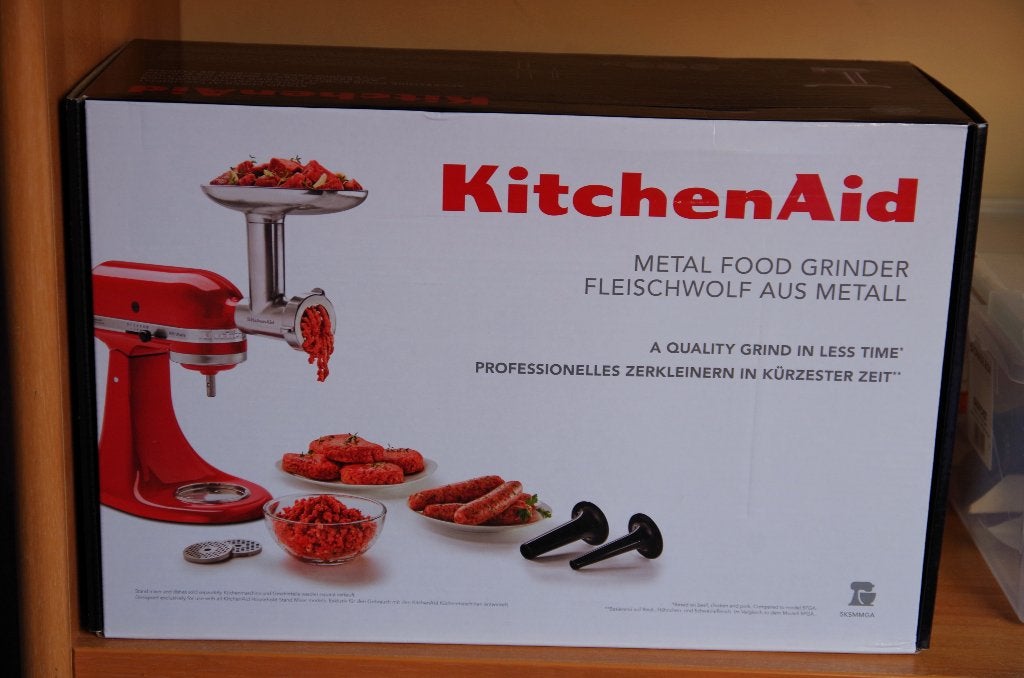 KitchenAid Metal Food Grinder, Minder dan 1 liter, Ophalen of Verzenden, Nieuw, 1 snelheid