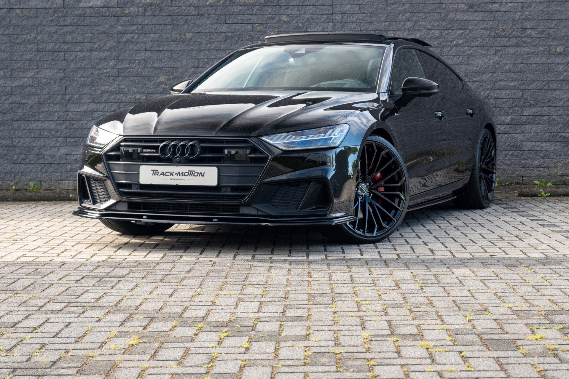 Audi A7 Sportback 55 TFSI e quattro Competition Panoramadak, Auto's, Audi, Dealer onderhouden, Gebruikt, Zwart, 4 cilinders