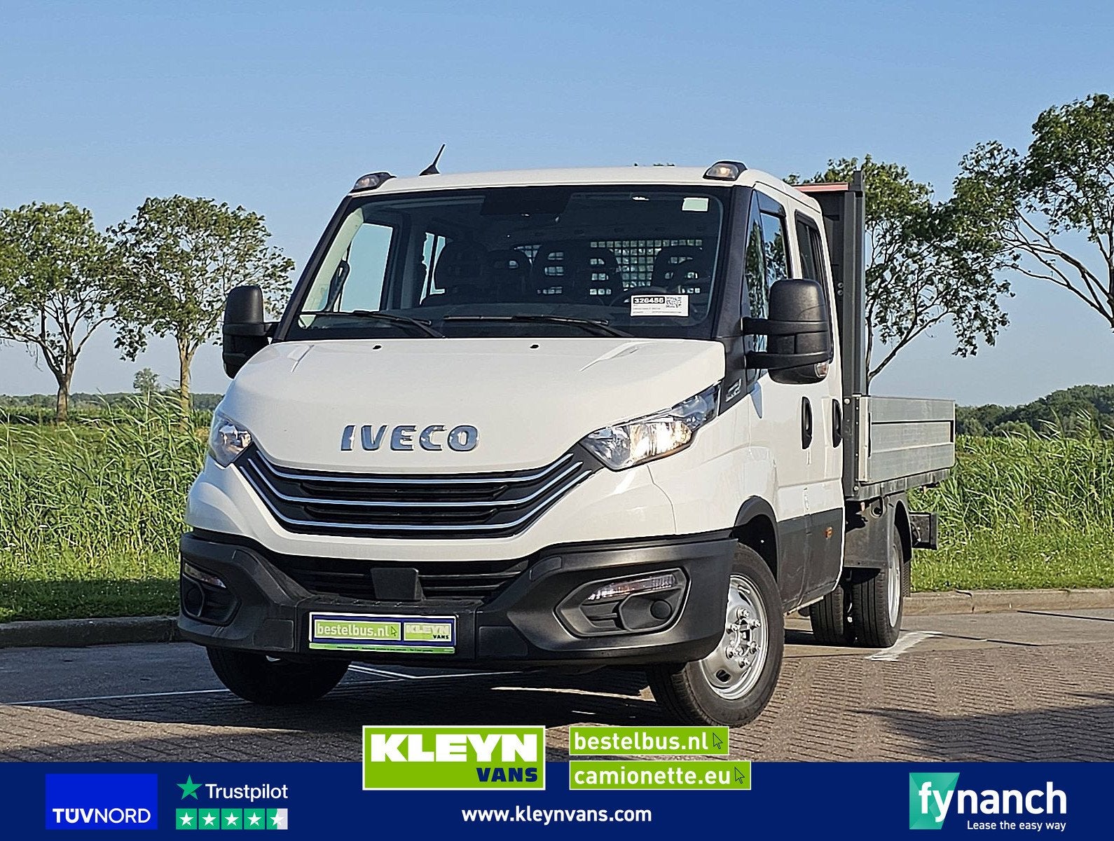 IVECO DAILY 35C14 dub.cab open-laadbak, Automaat, 136 pk, Gebruikt, Euro 6