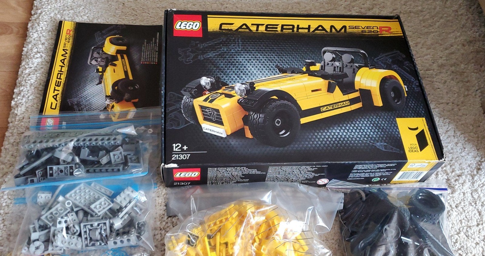 lego 21307 Caterham Seven 620R
100% compleet en gesorteerd., Ophalen of Verzenden, Zo goed als nieuw