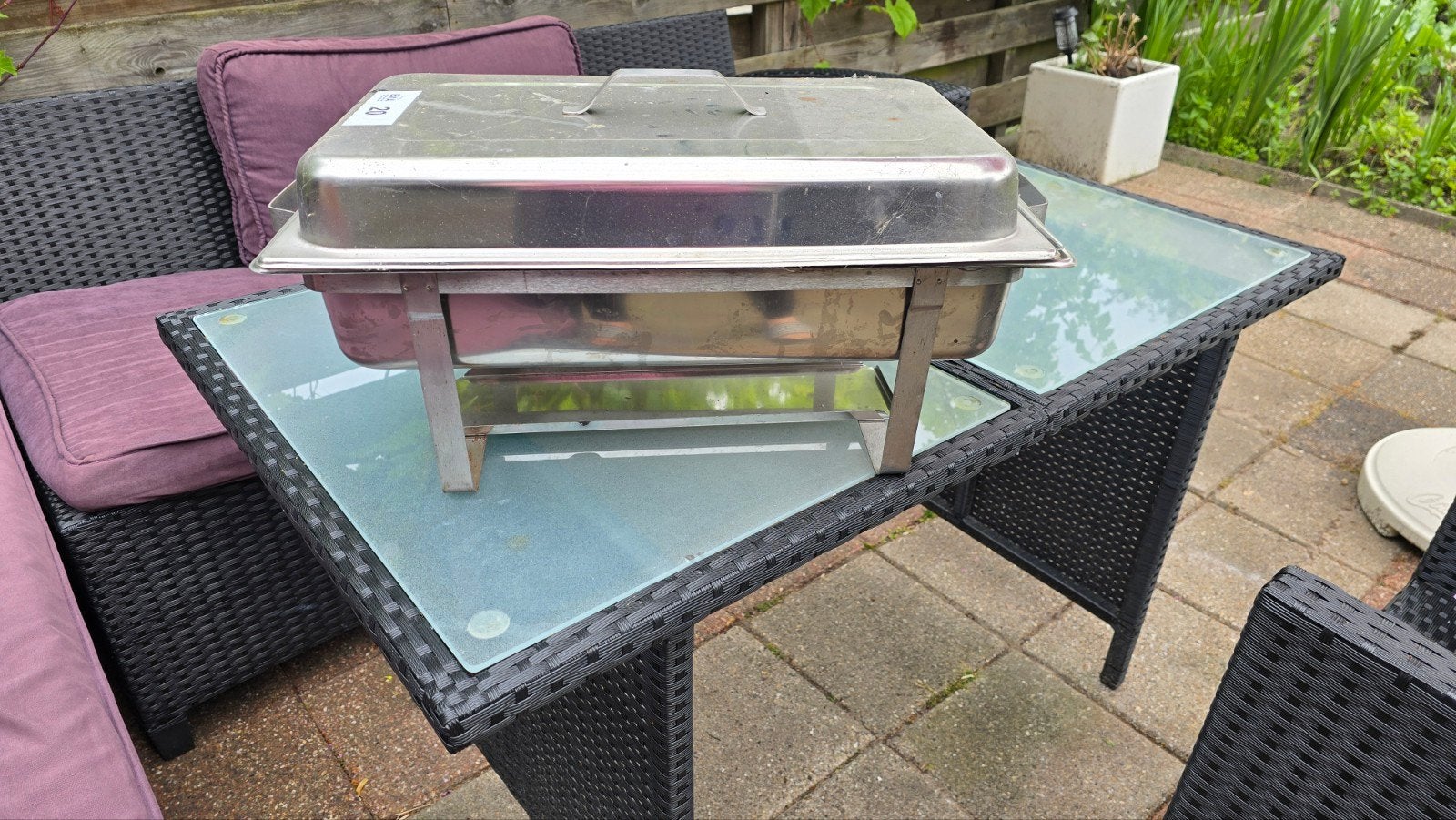 Chafing Dishes RVS - Set van 3, Ophalen of Verzenden