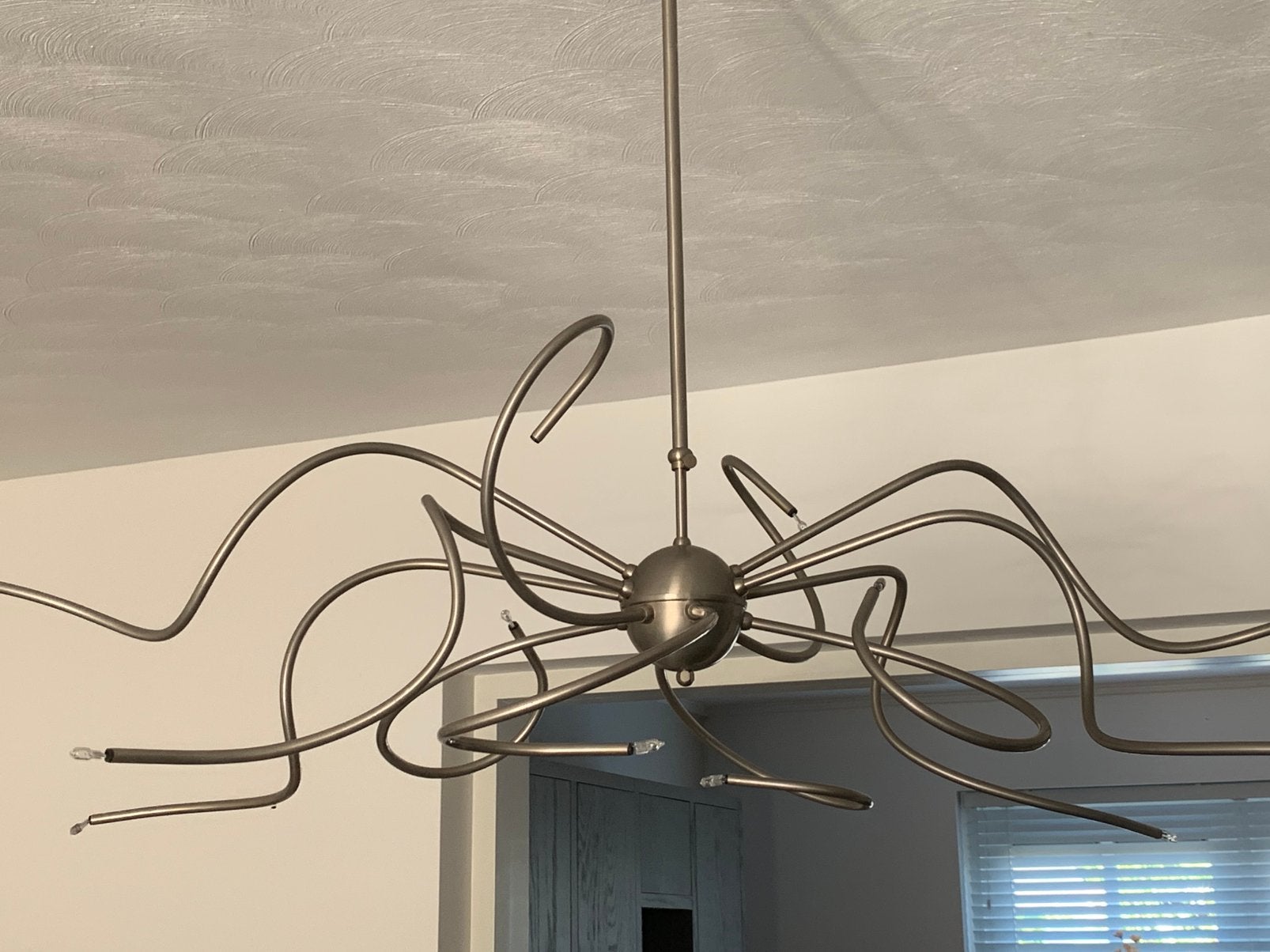 Hang lamp, Ophalen, Zilver