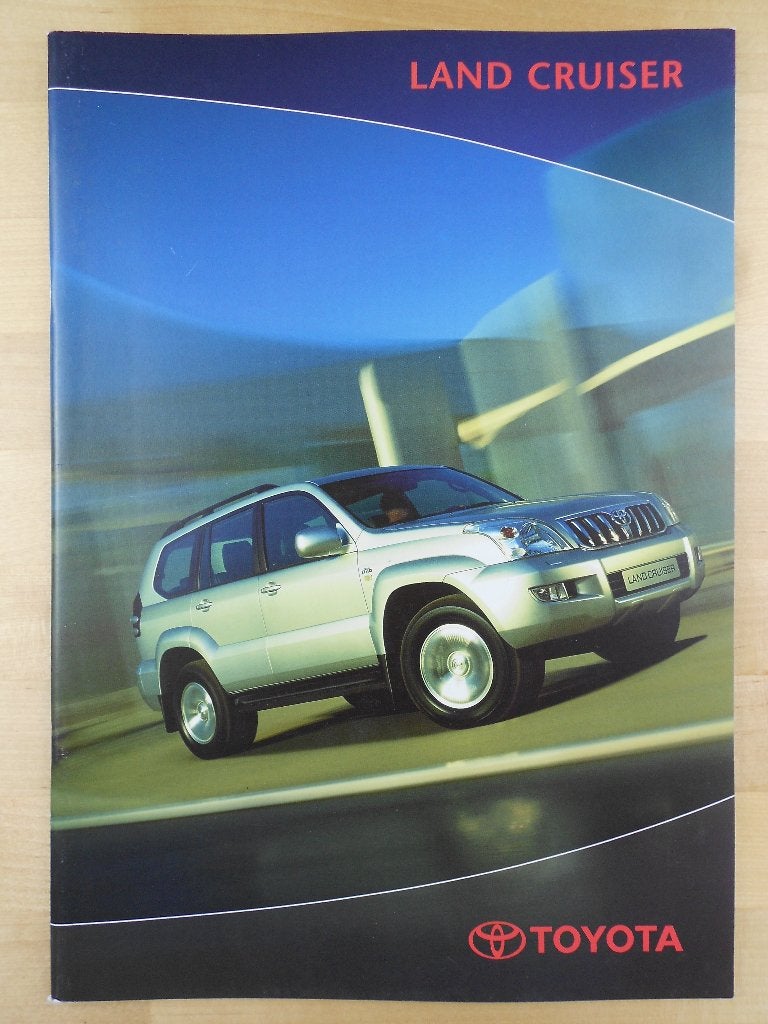 Toyota Landcruiser Brochure 2002 – Land Cruiser, Toyota, Ophalen of Verzenden, Zo goed als nieuw, Toyota