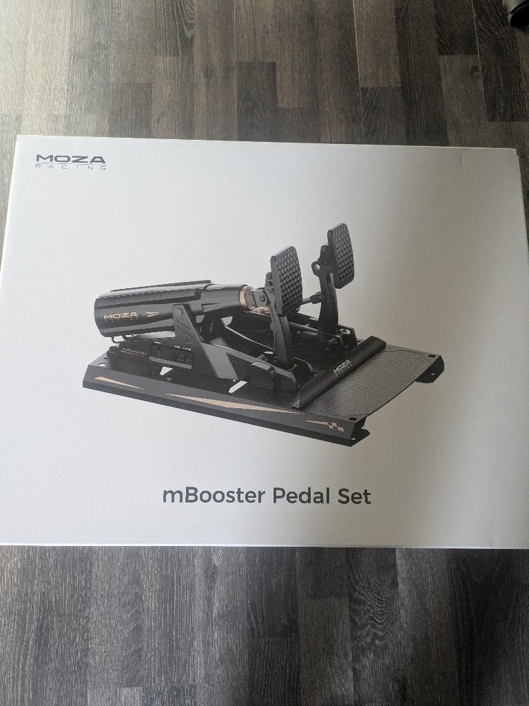 Moza m booster brake pedal set, Computers en Software, Joysticks, Ophalen, Nieuw, Moza