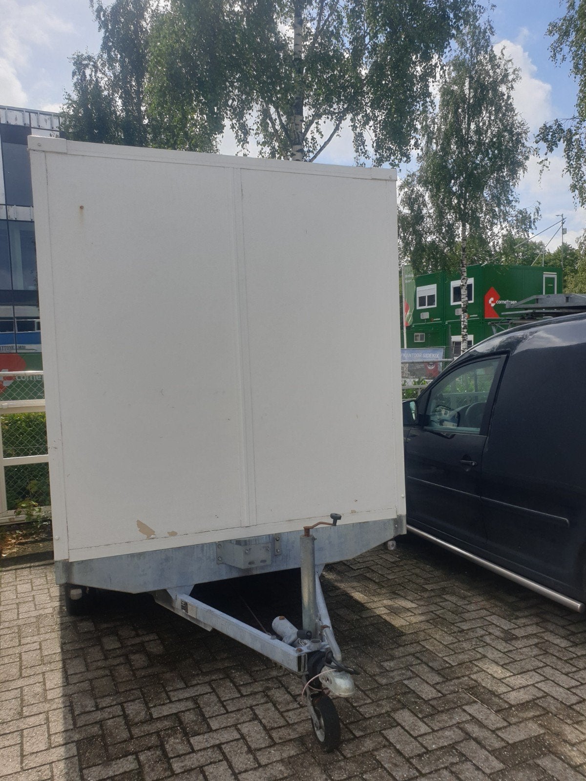 Hapert gesloten aanhangwagen, 2-assig, Ophalen of Verzenden