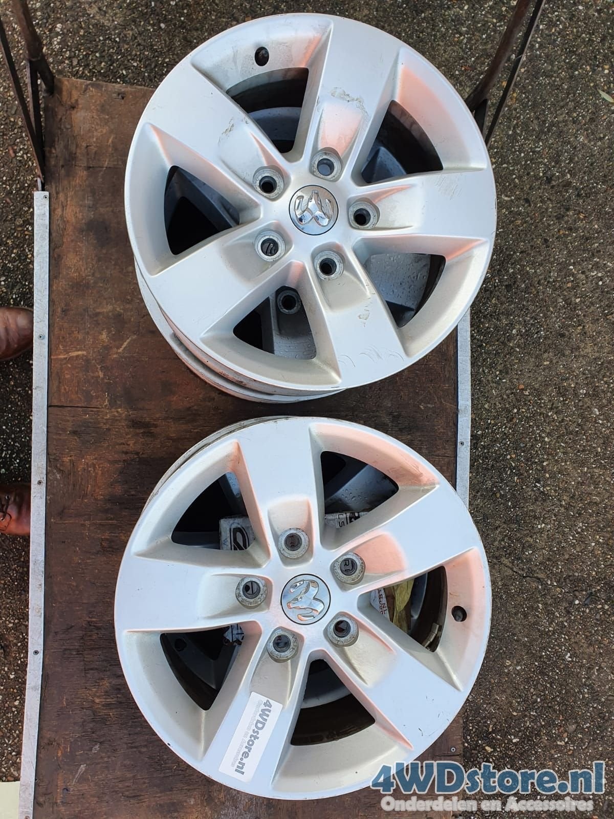 Lichtmetalen velgen Dodge Ram 1500 - 17 Inch, Auto-onderdelen, Gebruikt, -, -, Banden en Velgen