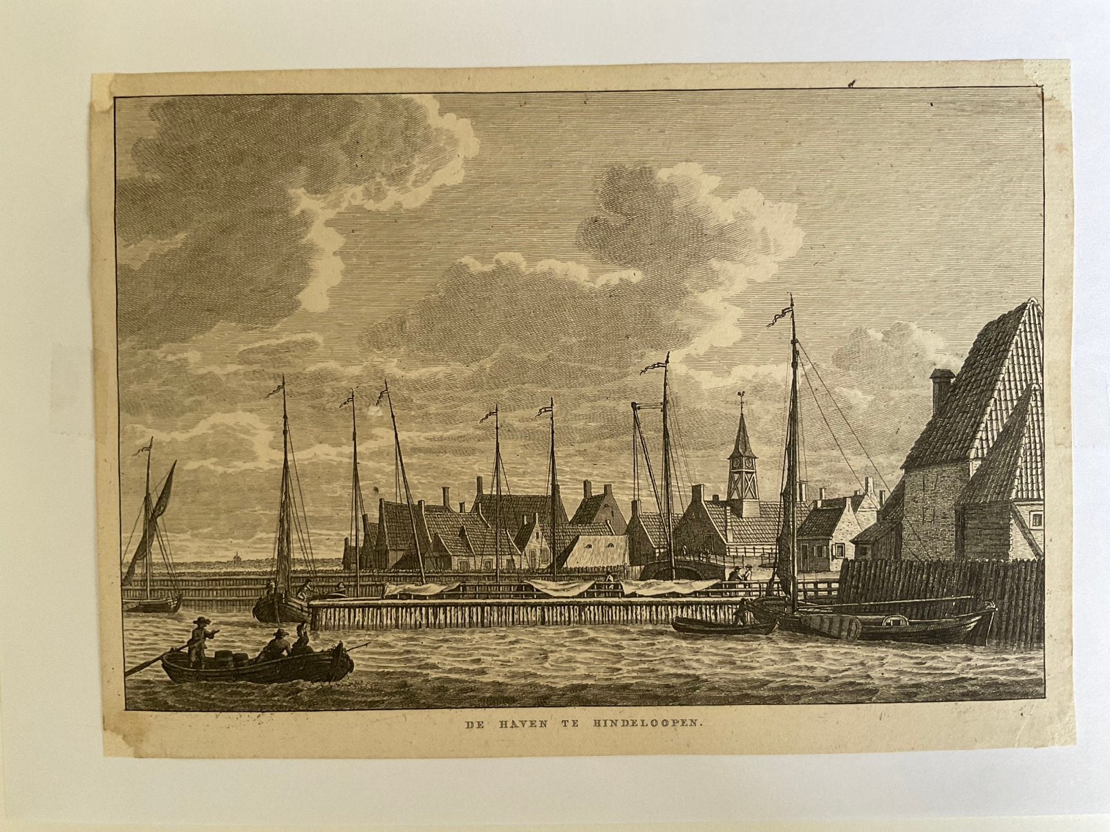 Hindelopen, Antiek en Kunst, Kunst | Etsen en Gravures, Ophalen of Verzenden