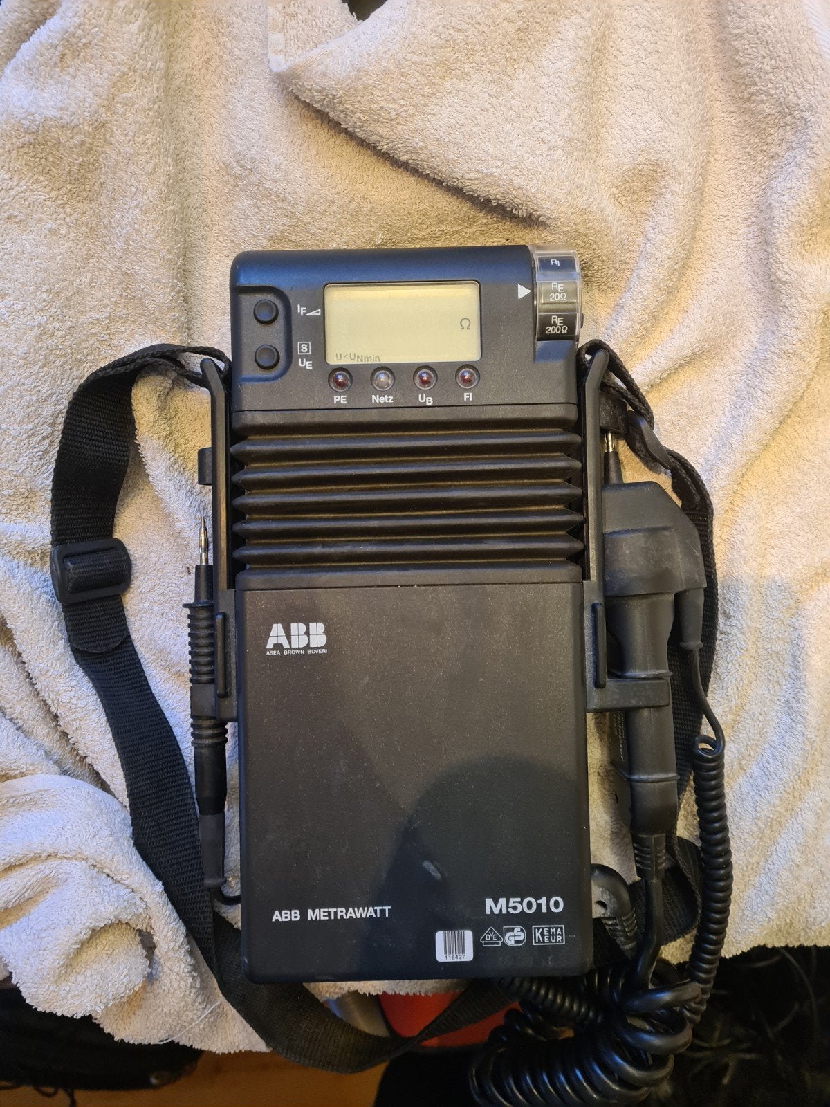 ABB Metrawatt M5010 Installatietester, Ophalen of Verzenden, Gebruikt