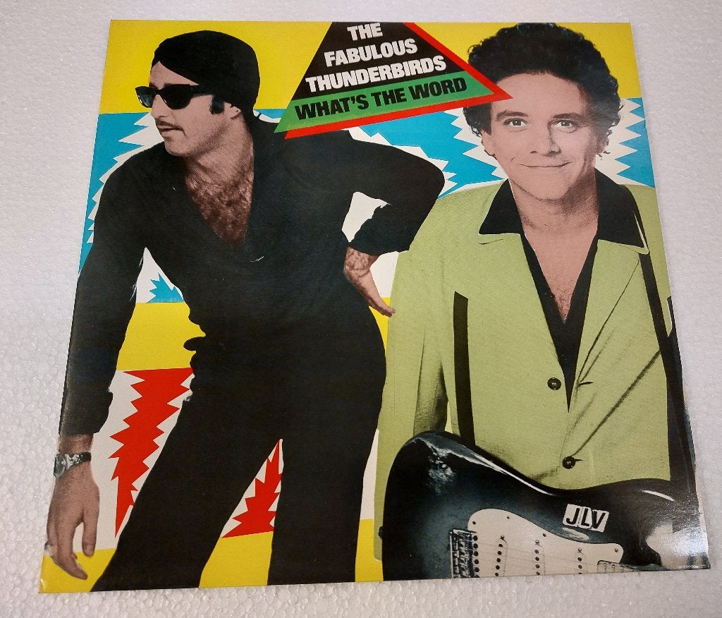 Fabulous Thunderbirds VINYL LP What's the word Rare pressing, LP, Pop, Fotohoes, Ophalen of Verzenden