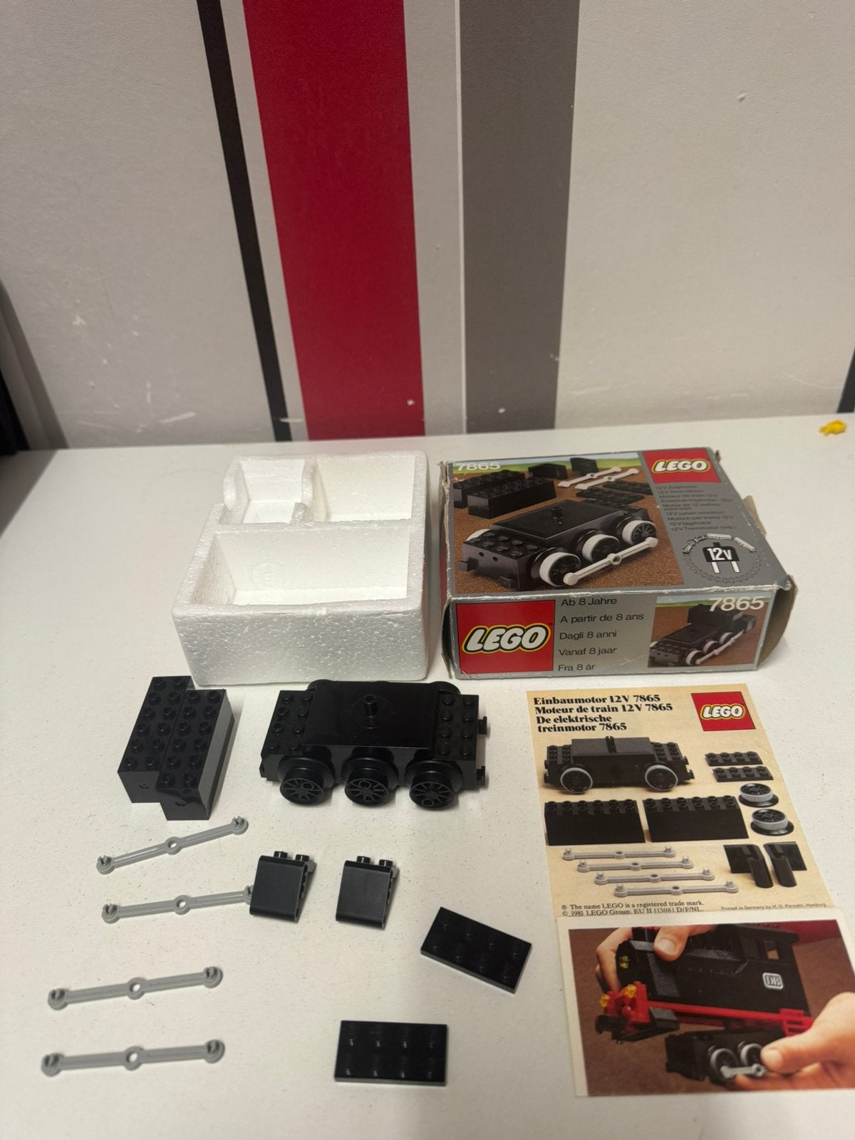 Lego 7865 12v motor, Kinderen en Baby's, Speelgoed | Duplo en Lego, Ophalen of Verzenden, Zo goed als nieuw
