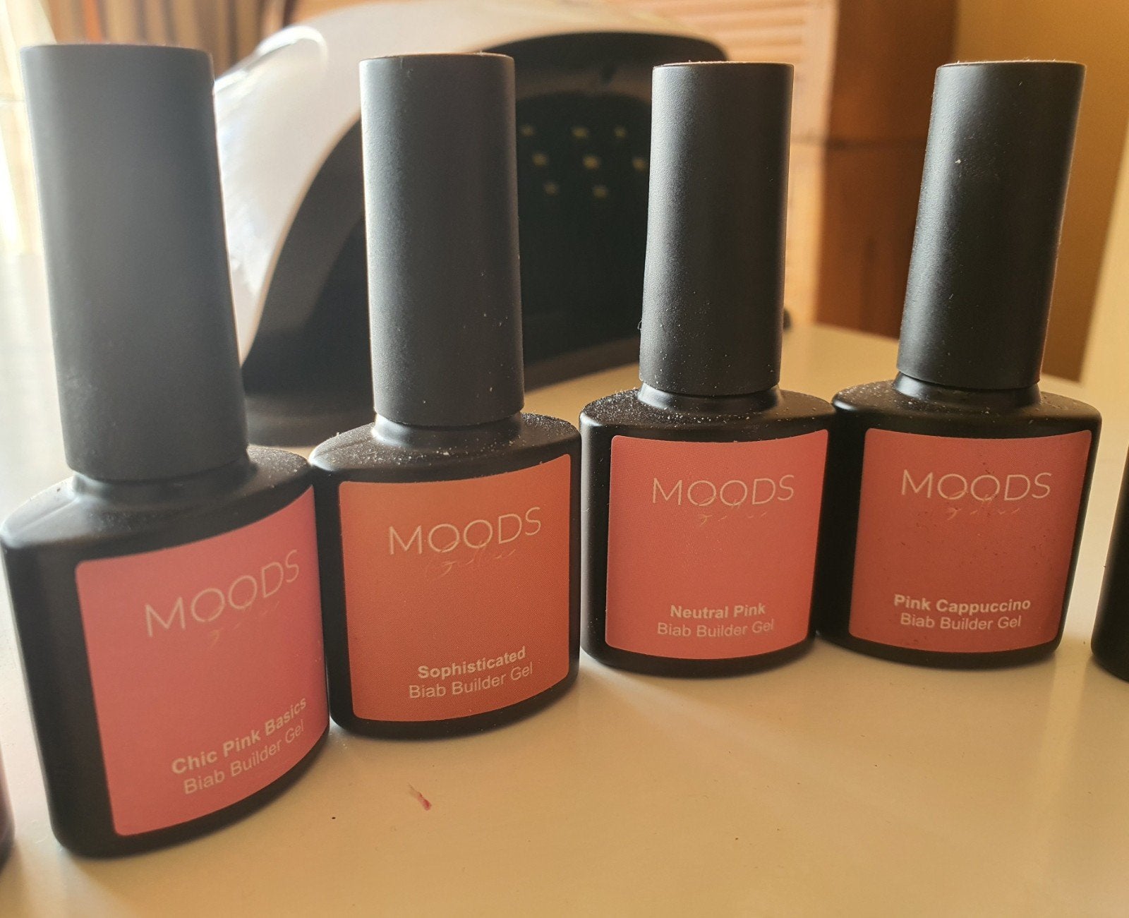 9 st. Moods Gellak, Gellac Biab Builder Gel - Diverse Kle, Ophalen of Verzenden, Zo goed als nieuw, Overige typen