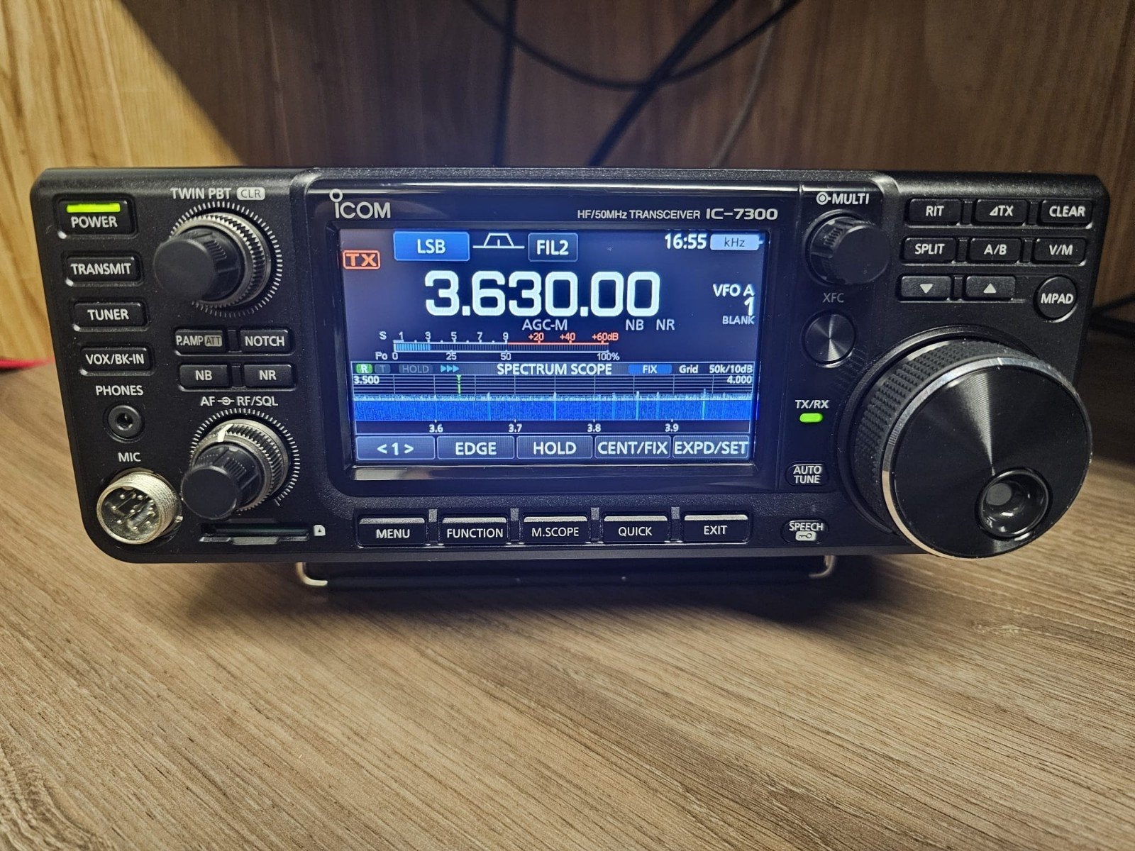 Icom ic 7300, Telecommunicatie, Zenders en Ontvangers, Ophalen of Verzenden, Gebruikt, Zender en Ontvanger