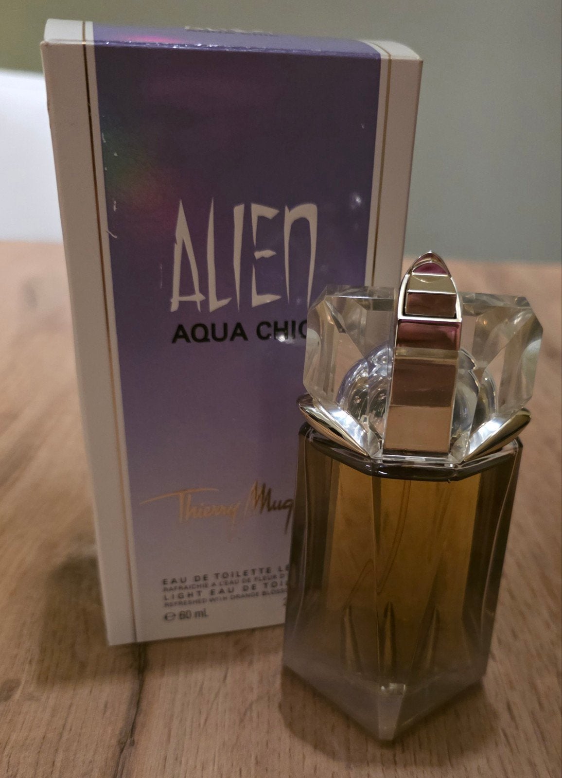 Thierry Mugler Alien Aqua Chic EDT 60ml, Ophalen of Verzenden, Parfumfles, Gevuld