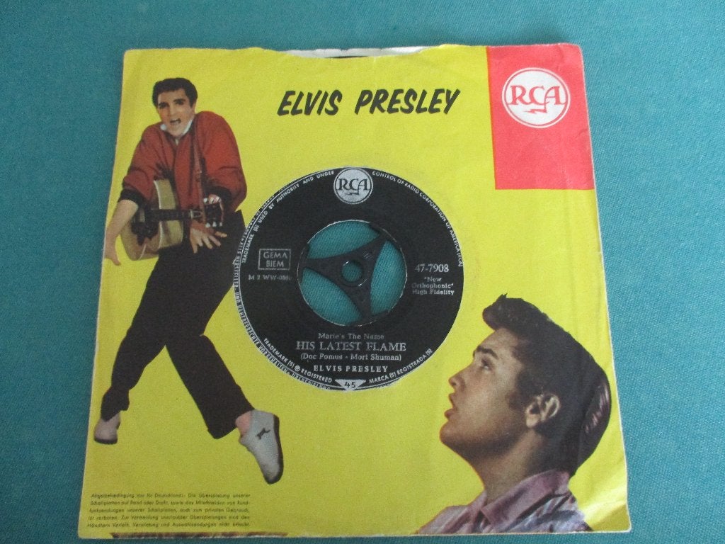 ELVIS  PRESLEY.  47-7908, Rock, Gebruikt, 7 inch, Ophalen of Verzenden