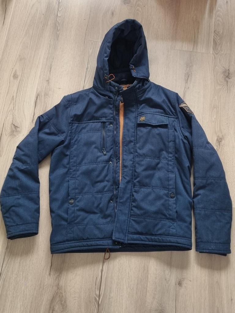 Pme winterjas L blauw, Ophalen of Verzenden, Gedragen, Maat 52/54 (L), Blauw