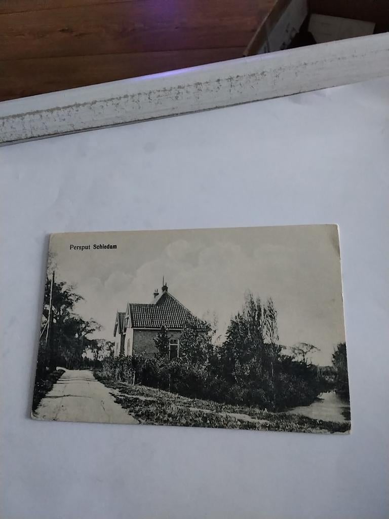 SCHIEDAM. PERSPUT, Ophalen of Verzenden, Voor 1920, Zuid-Holland