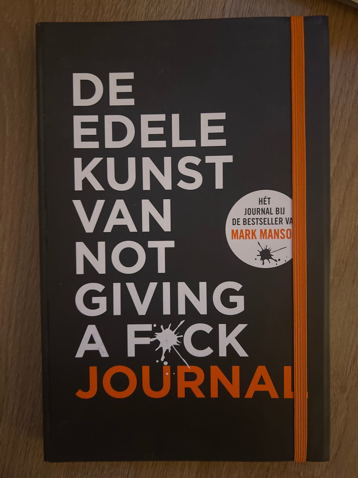 Mark Manson - De edele kunst van not giving a f*ck journal, Verzenden, Nieuw, Mark Manson