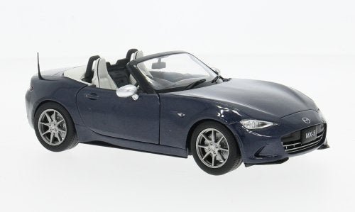 Mazda MX-5 2019 Donkerblauw - Whitebox 1:24, Overige merken, Auto, Nieuw, Ophalen of Verzenden