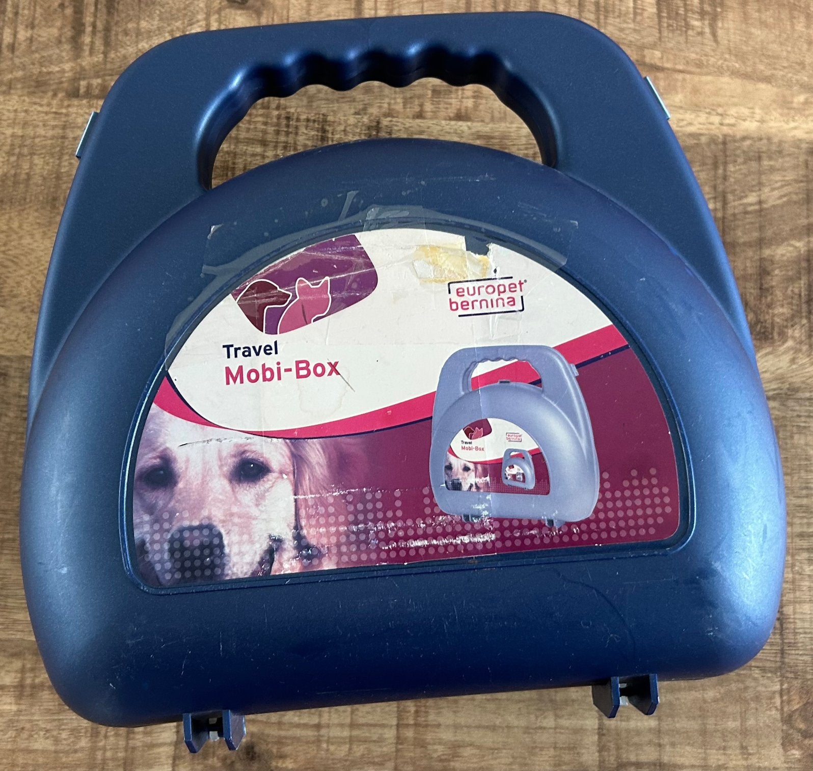EUROPET BERNINA TRAVEL MOBI-BOX SUPER HANDIG, Overige merken, Ophalen of Verzenden, Gebruikt, Voer-/drinkbak
