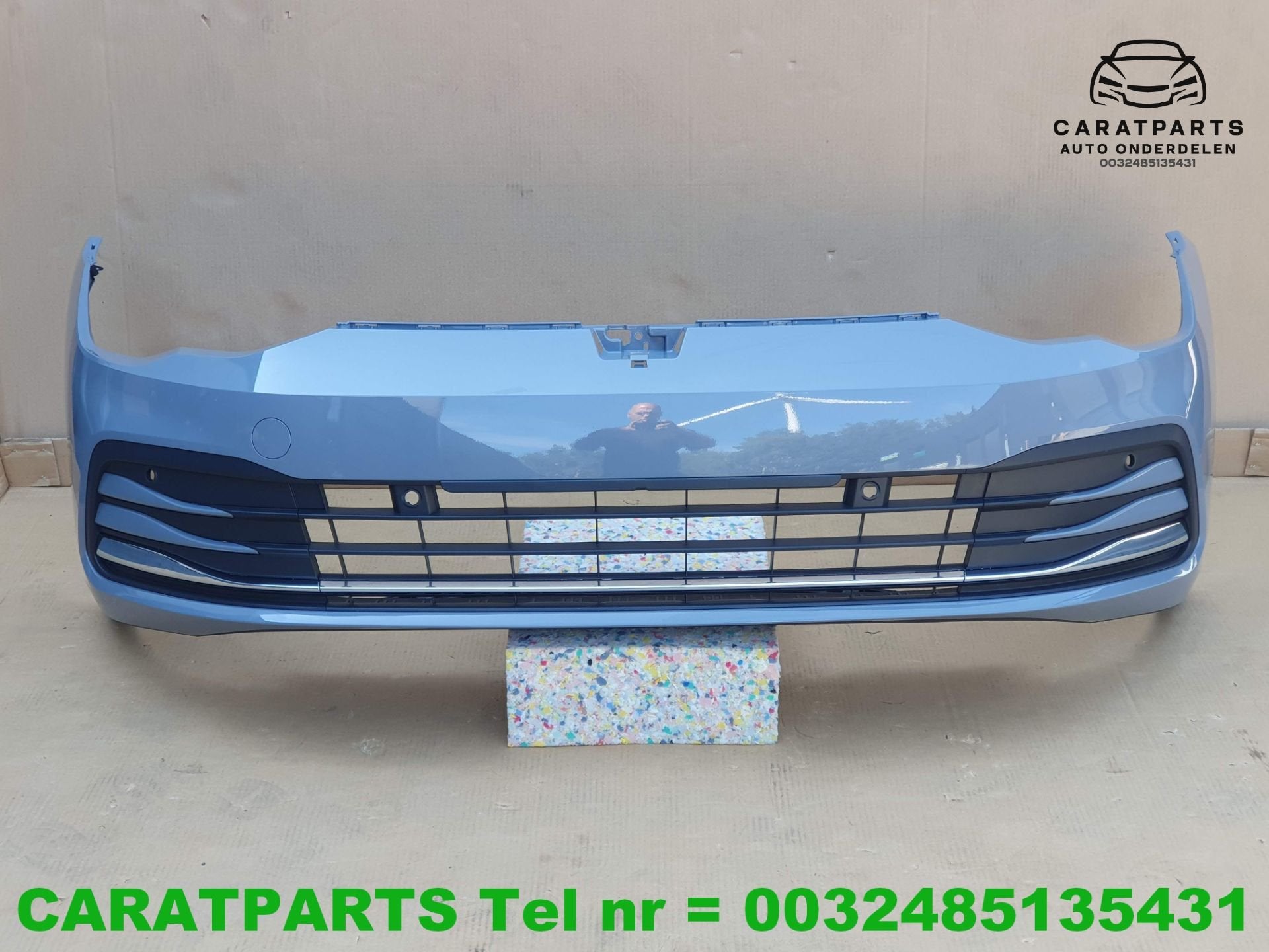 5H0807221 5H0807217 golf 8 bumper Golf 8 voorbumper golf 8, Gebruikt, Volkswagen, Volkswagen AG, Bumper