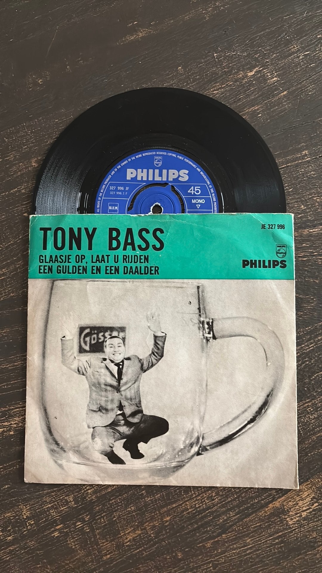 Tony Bass - Glaasje op, laat u rijden, Ophalen of Verzenden, Zo goed als nieuw, Nederlandstalig