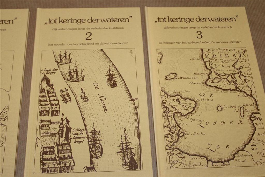 Tot keringe der wateren. 5 delen. Dijkverkenningen ...., Ophalen of Verzenden, Zo goed als nieuw