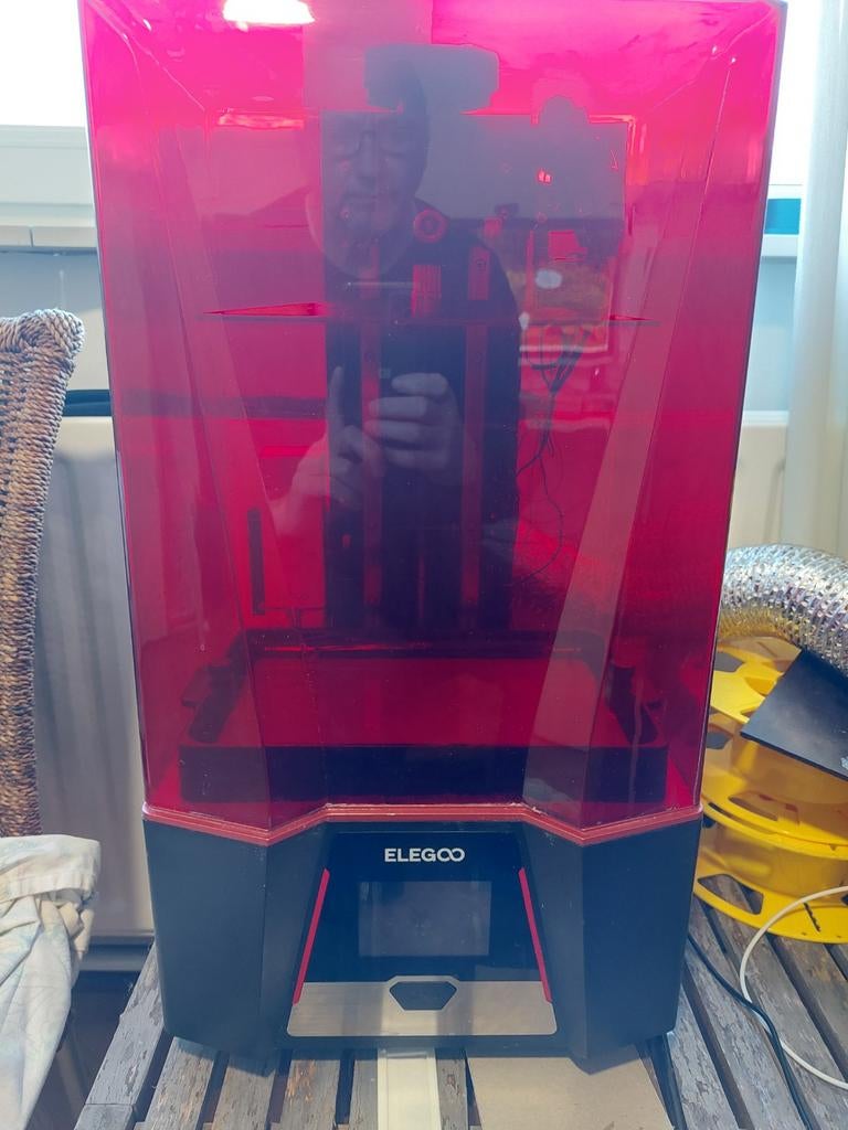 Elegoo Saturn 2 3D-printer met extra bouwplaat, Computers en Software, 3D Printers, Ophalen of Verzenden, Gebruikt, Elegoo